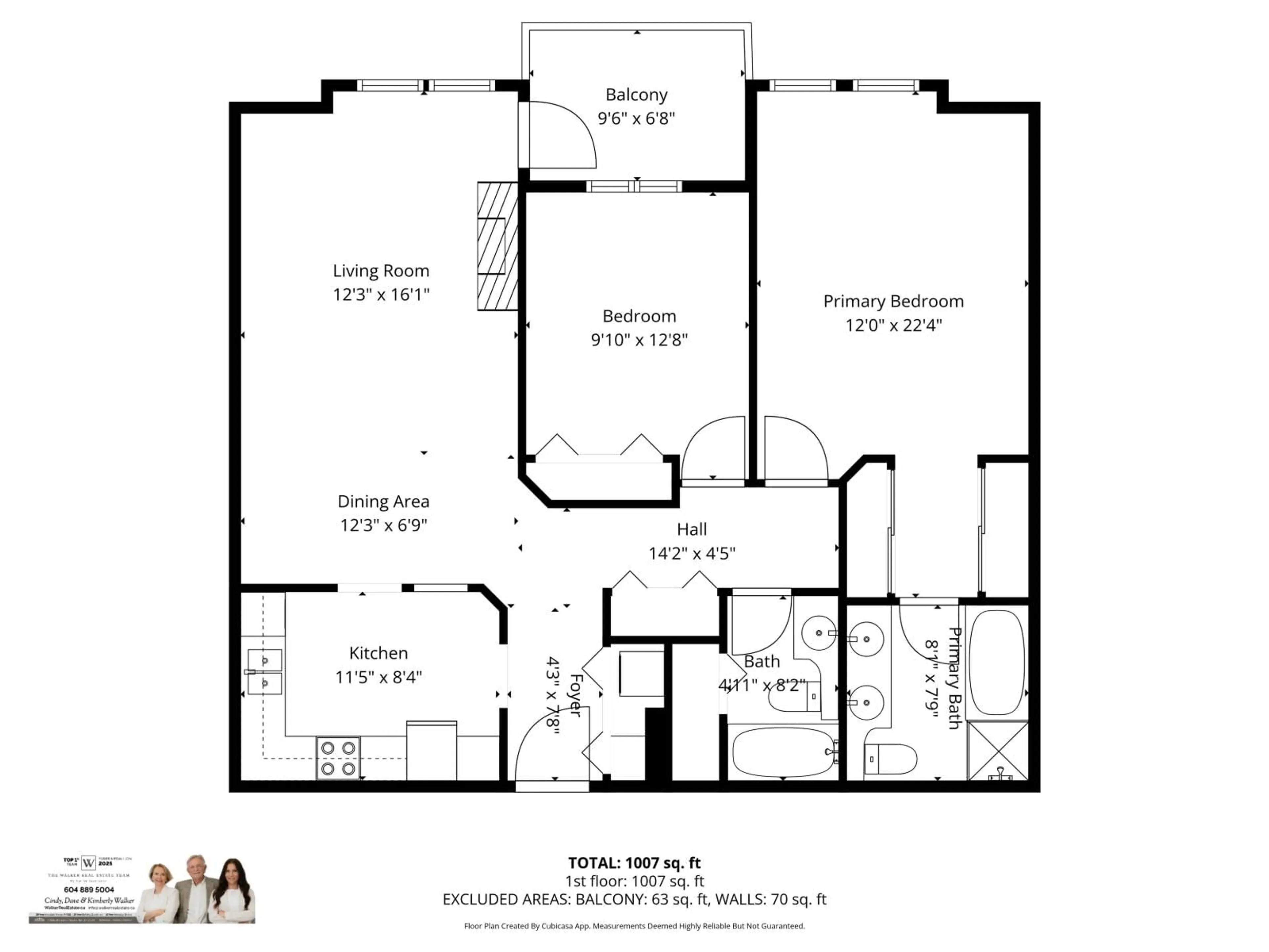 Floor plan for 205 - 1929 154 STREET, Surrey British Columbia V4A4S2