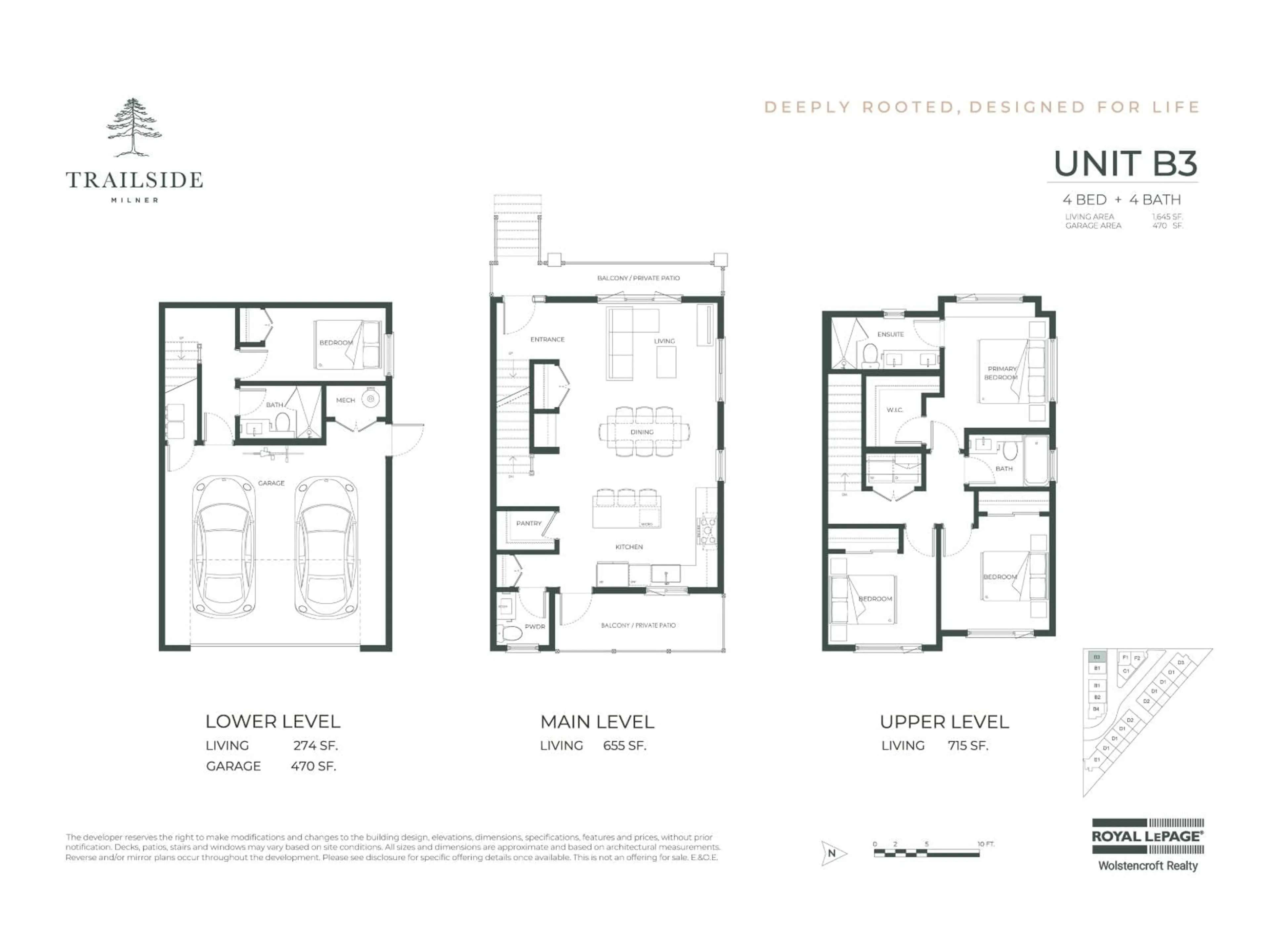 Floor plan for 5 - 6828 208A STREET, Langley British Columbia V2Y2R7