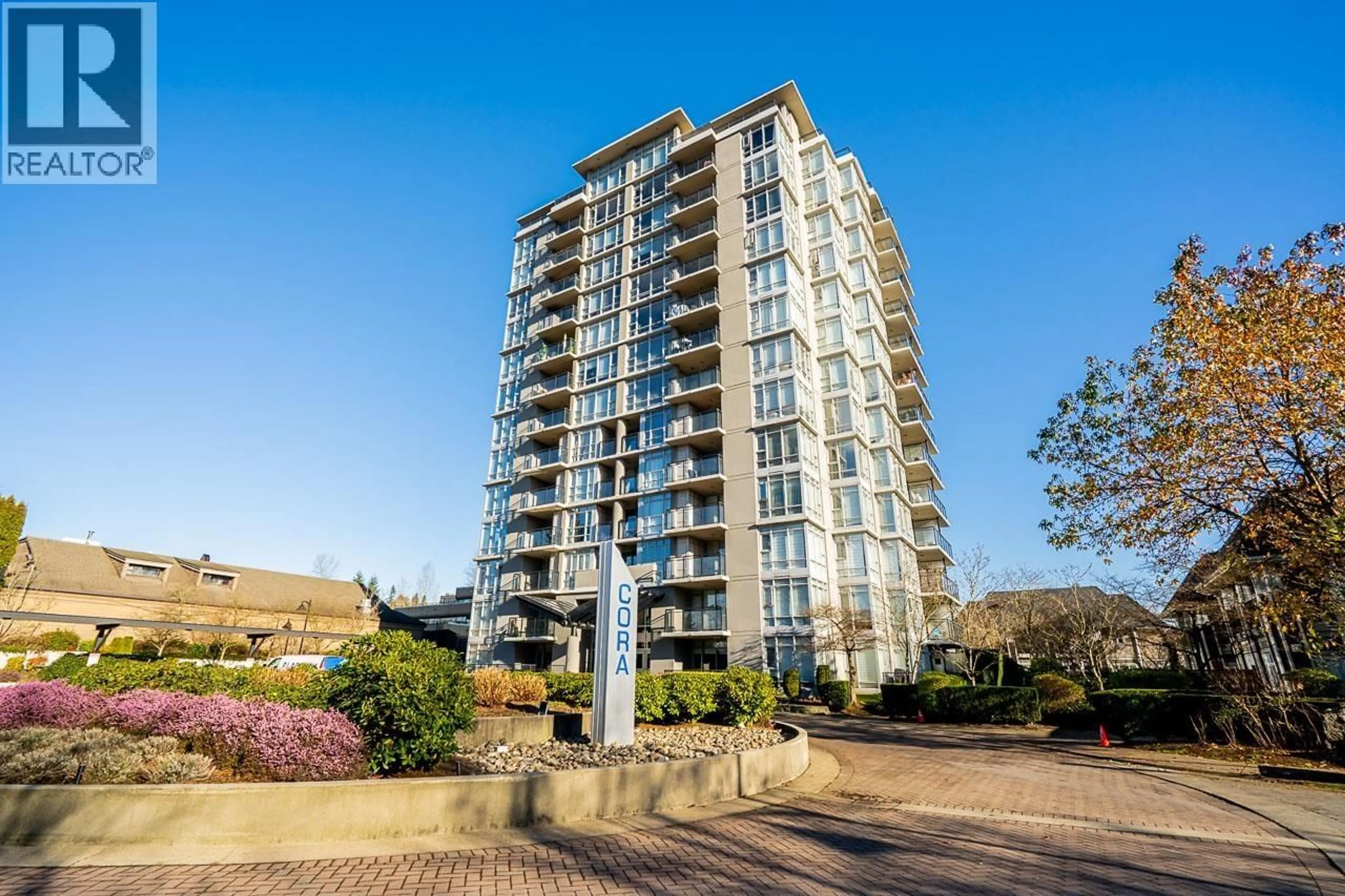 A pic from outside/outdoor area/front of a property/back of a property/a pic from drone, building for 102 - 575 DELESTRE AVENUE, Coquitlam British Columbia V3K0A6