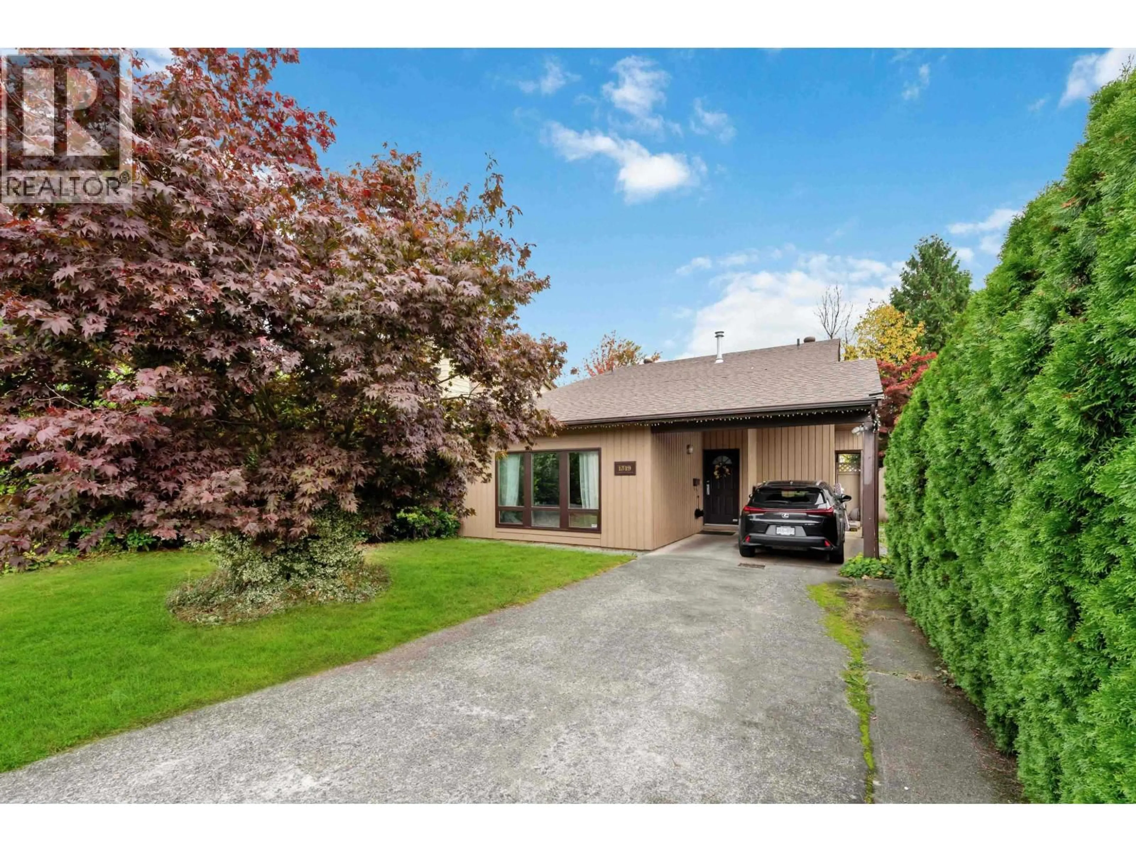 A pic from outside/outdoor area/front of a property/back of a property/a pic from drone, street for 1319 NESTOR STREET, Coquitlam British Columbia V3E1V5
