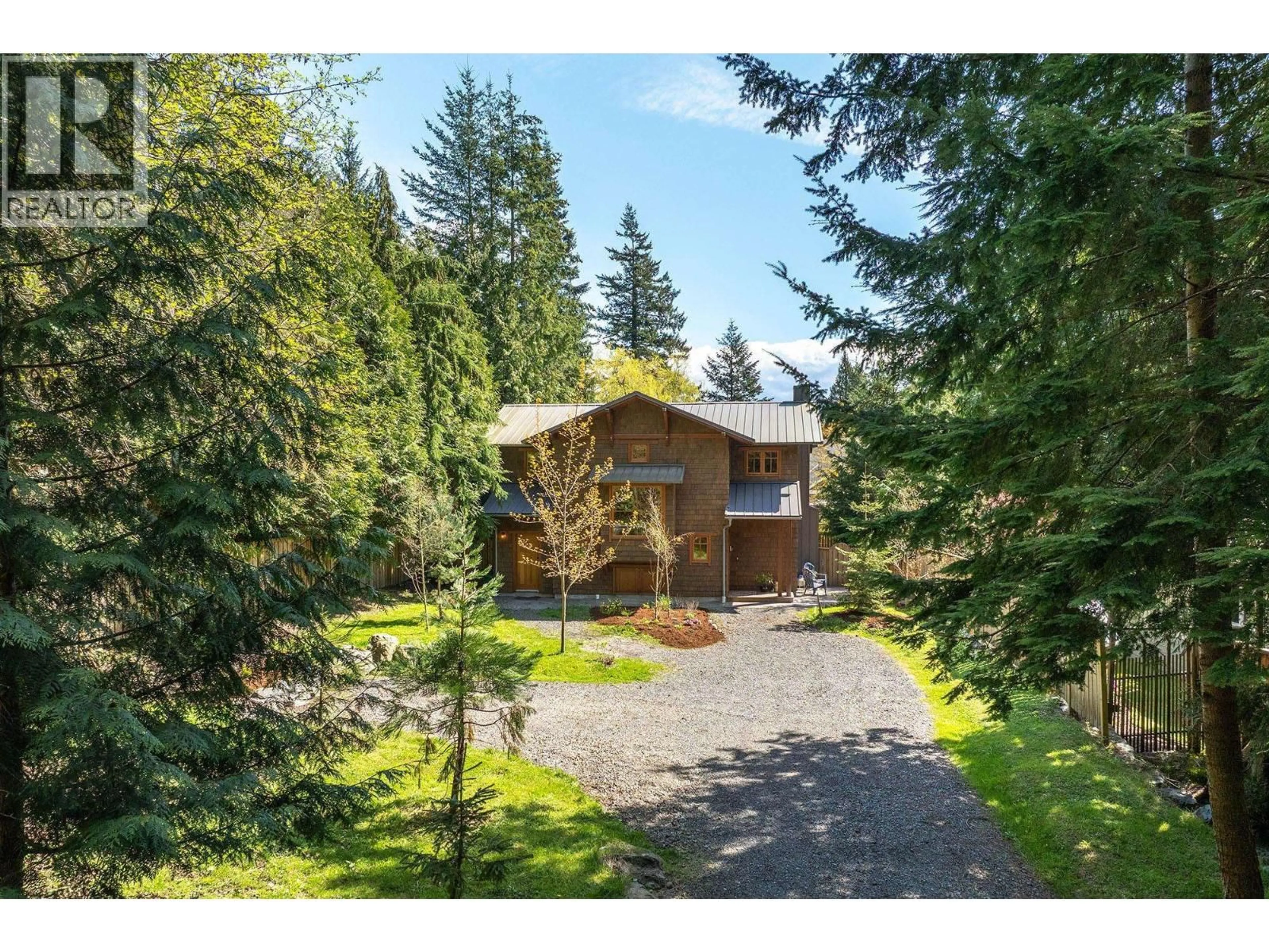 A pic from outside/outdoor area/front of a property/back of a property/a pic from drone, unknown for 1117 MILLER ROAD, Bowen Island British Columbia V0N1G1