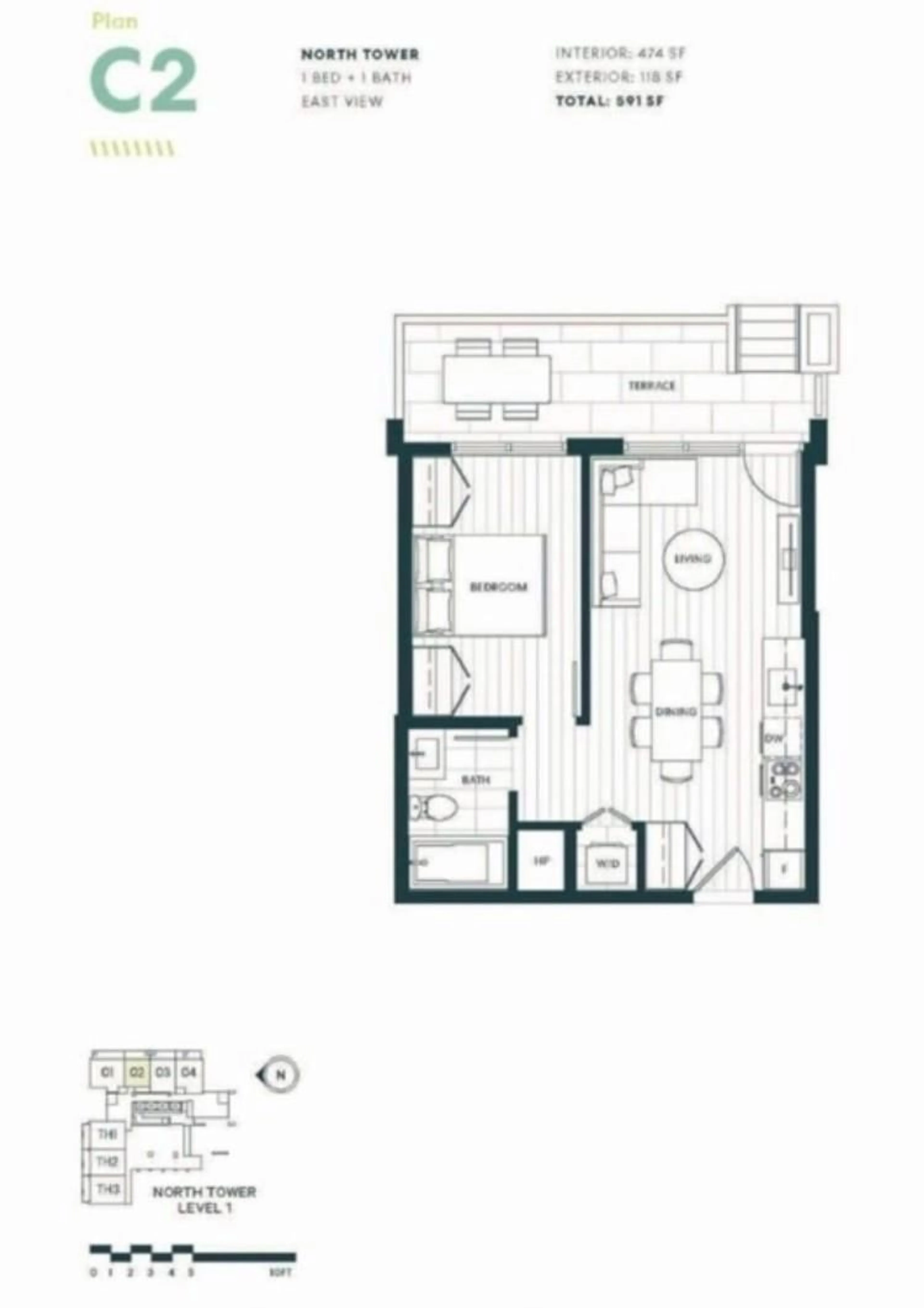 Floor plan for 102 - 13428 105 AVENUE, Surrey British Columbia V3T0S6