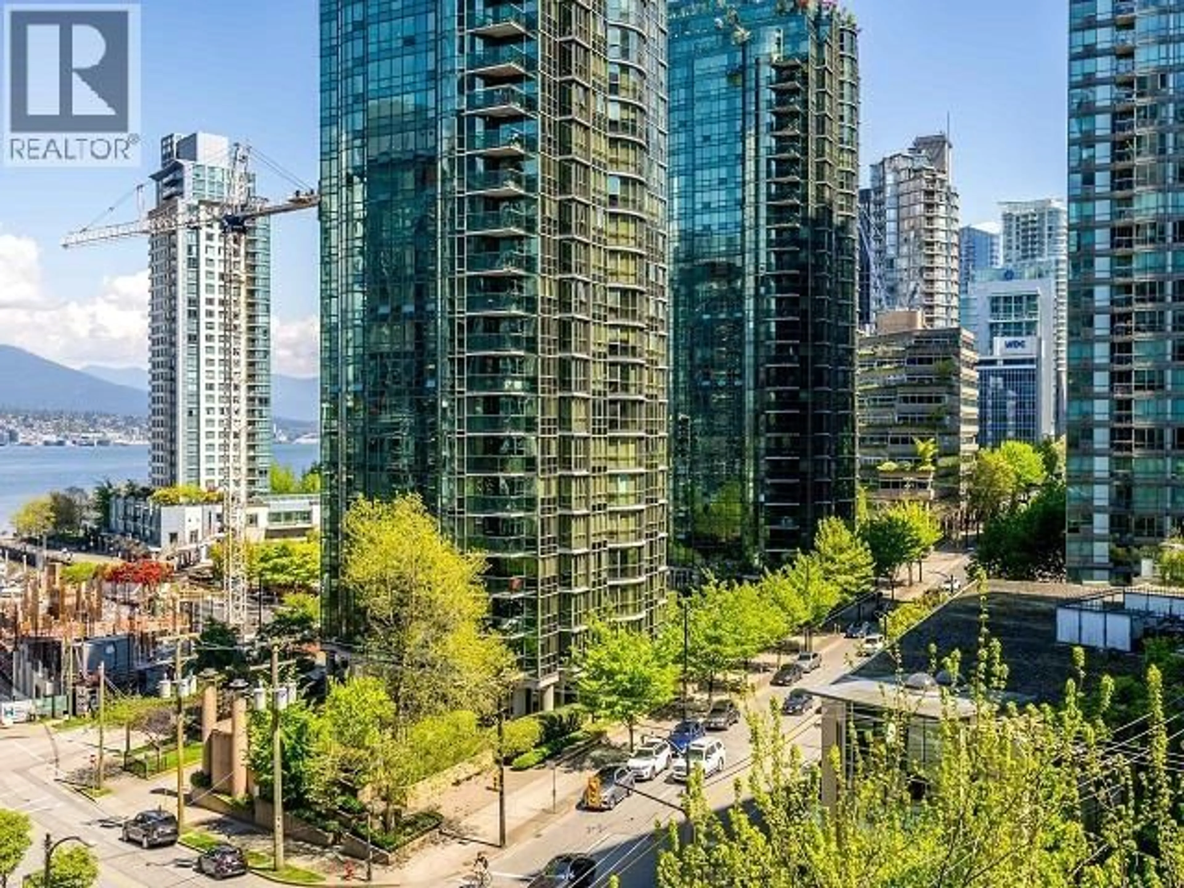 A pic from outside/outdoor area/front of a property/back of a property/a pic from drone, city buildings view from balcony for 303 - 1415 GEORGIA STREET, Vancouver British Columbia V6G3C8