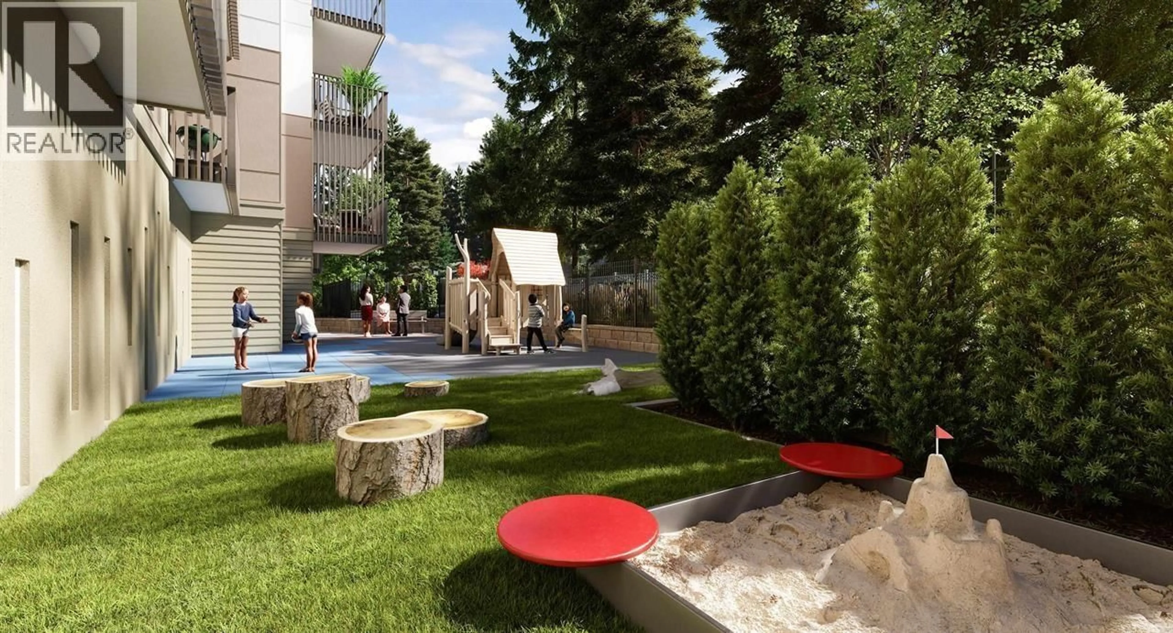 Patio, street for 206 - 636 TYNDALL STREET, Coquitlam British Columbia V3J3S8