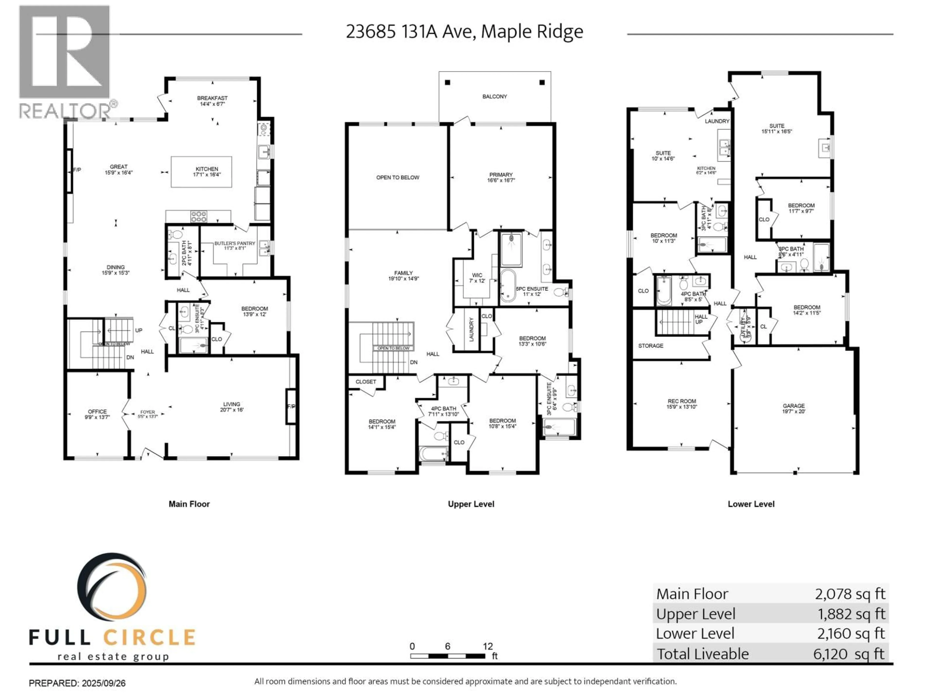 Floor plan for 23685 131A AVENUE, Maple Ridge British Columbia V4R0J1