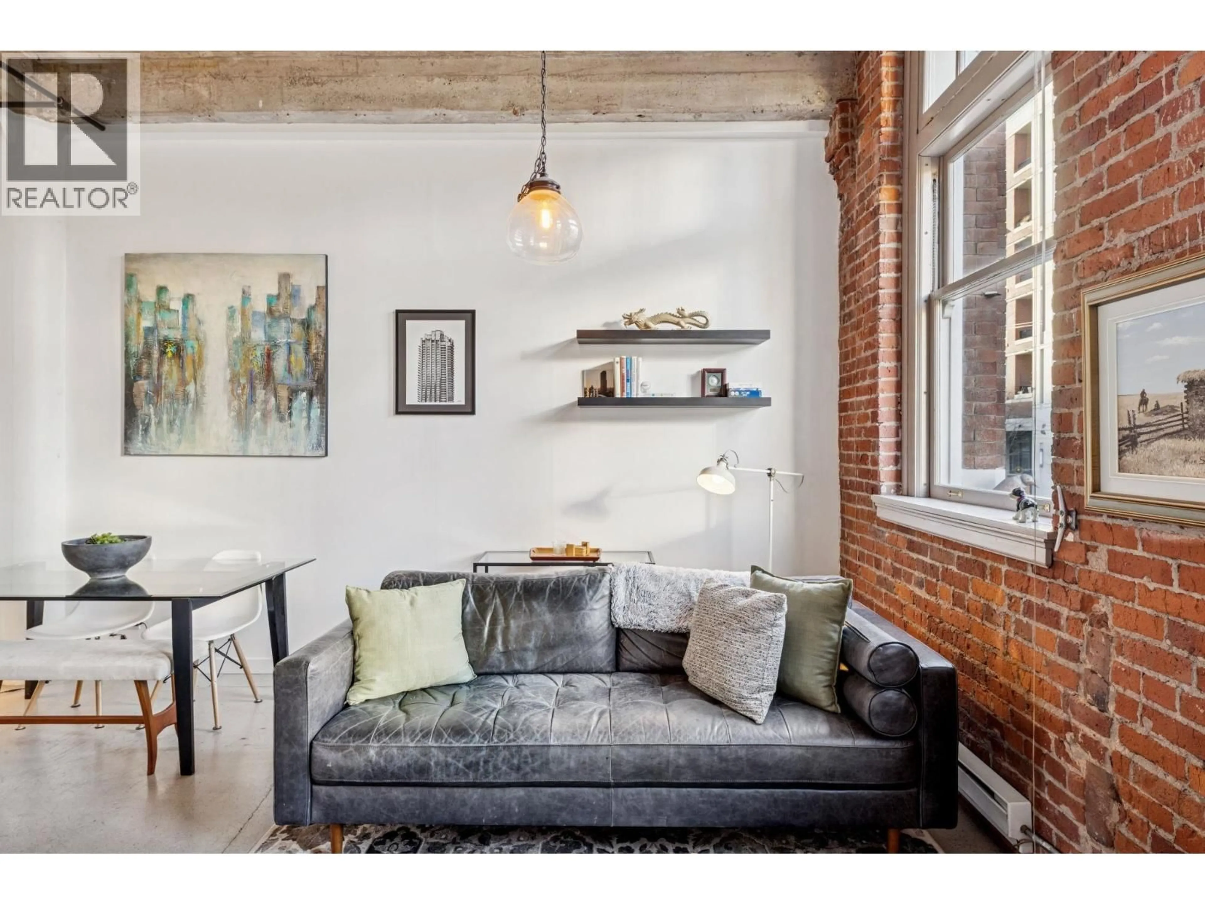 Living room with furniture, unknown for 206 - 546 BEATTY STREET, Vancouver British Columbia V6B2L3