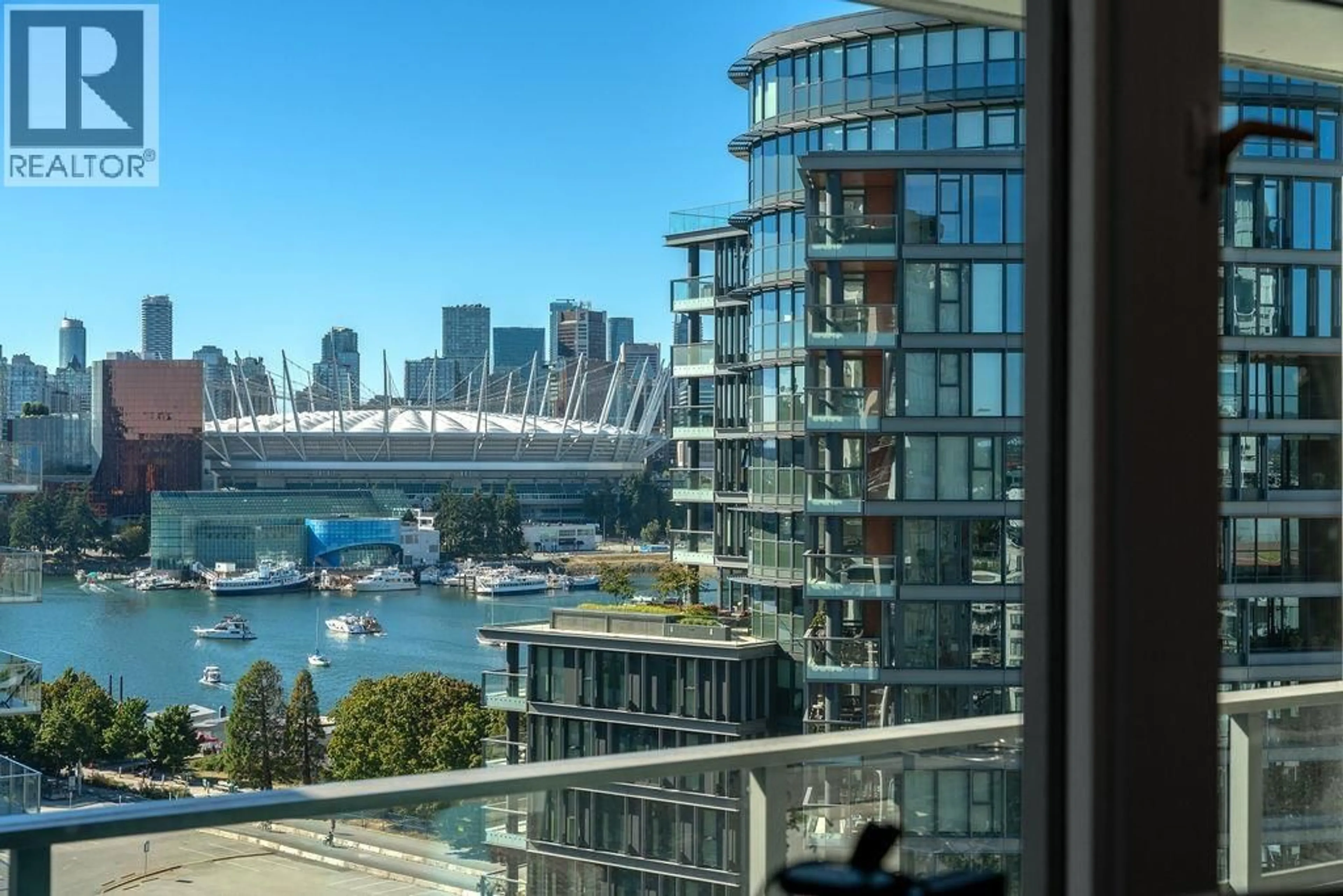 Balcony in the apartment, city buildings view from balcony for 110 SWITCHMEN STREET, Vancouver British Columbia V6A0C6