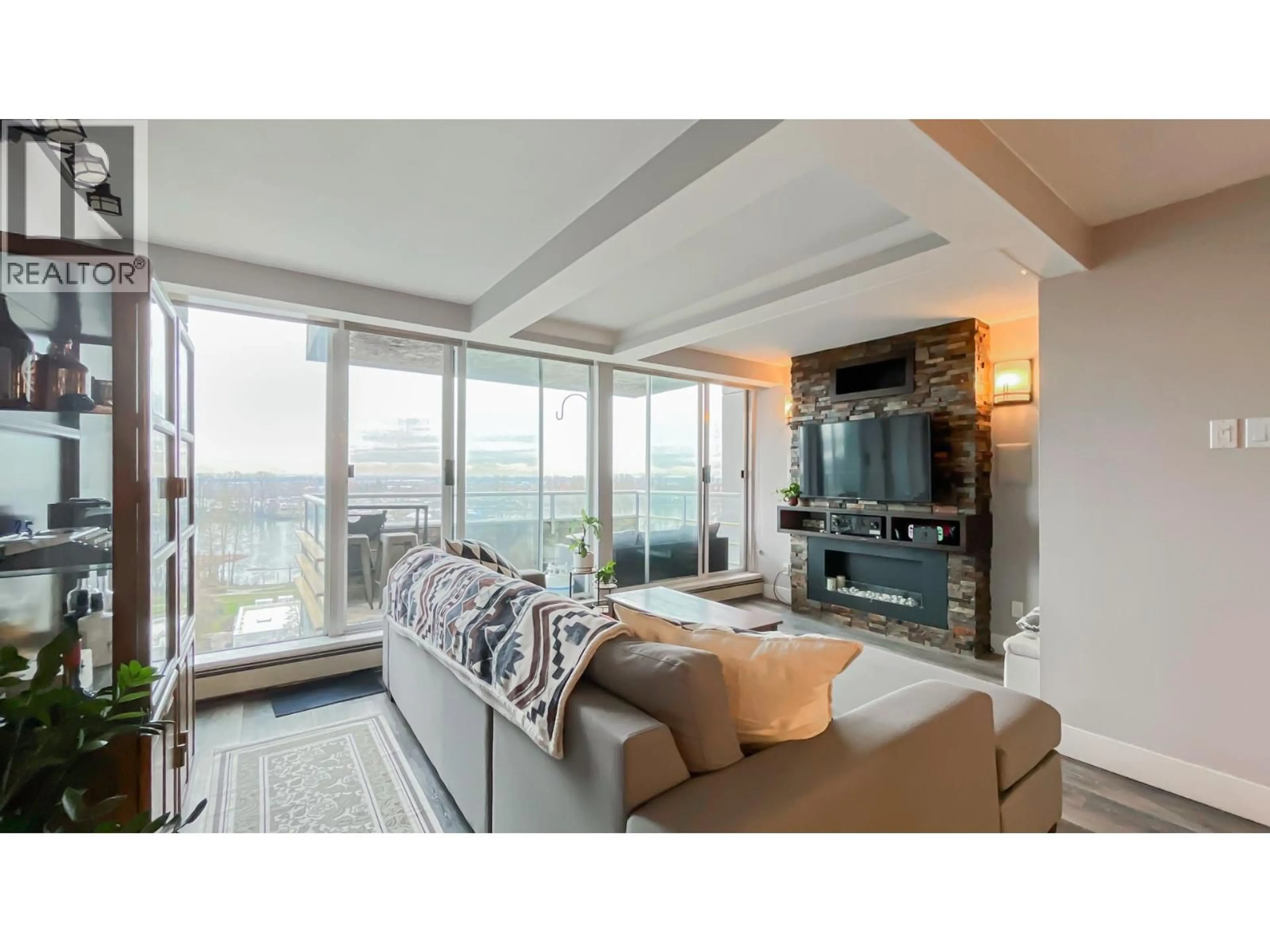 Living room with furniture, unknown for 804 - 3061 KENT AVENUE, Vancouver British Columbia V5S4P6