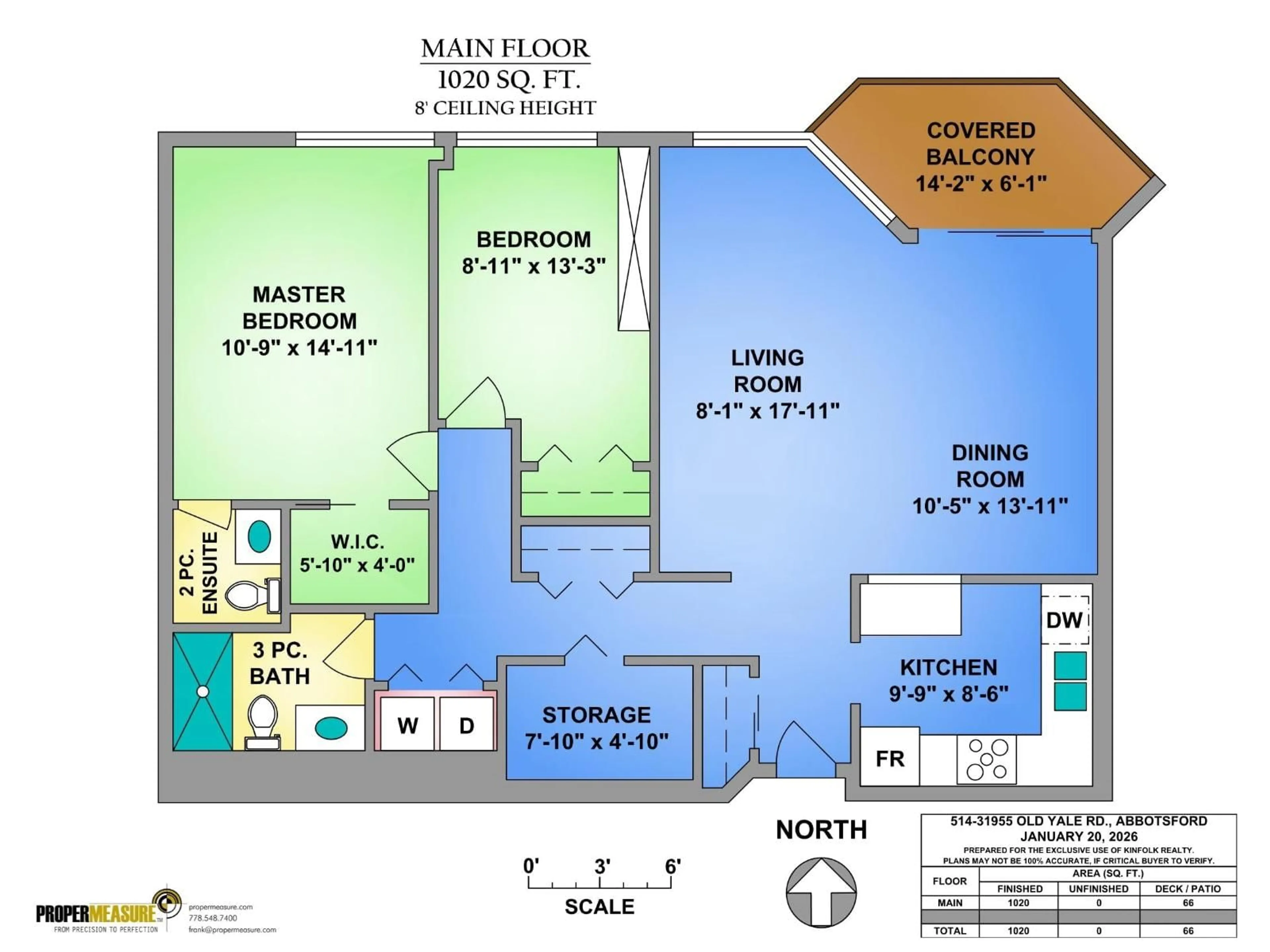 Floor plan for 514 - 31955 OLD YALE ROAD, Abbotsford British Columbia V2T4N1