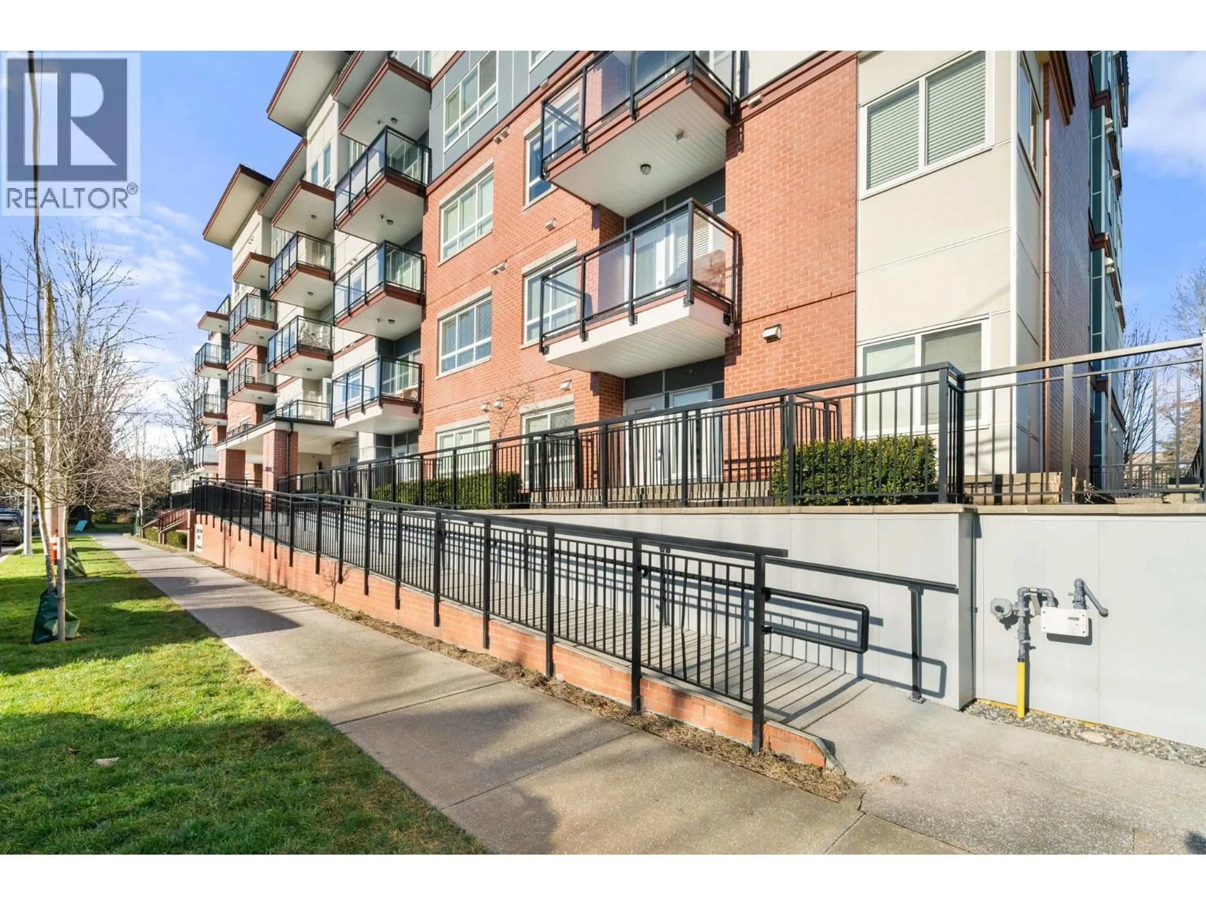 Patio, street for 203 - 2229 ATKINS AVENUE, Port Coquitlam British Columbia V3C1Y5