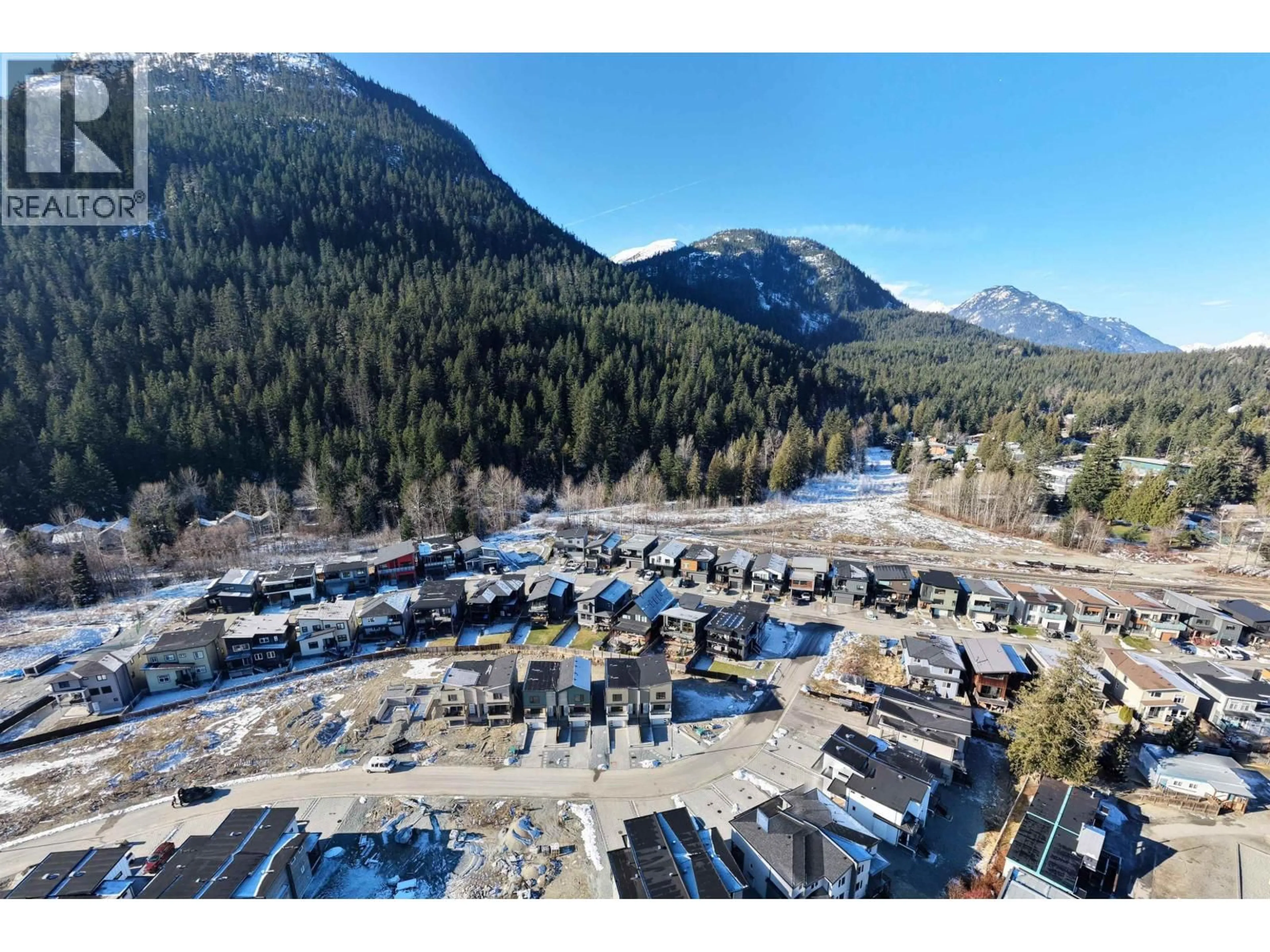 A pic from outside/outdoor area/front of a property/back of a property/a pic from drone, mountain view for 1002 PHARE CRESCENT, Pemberton British Columbia V0N0A7