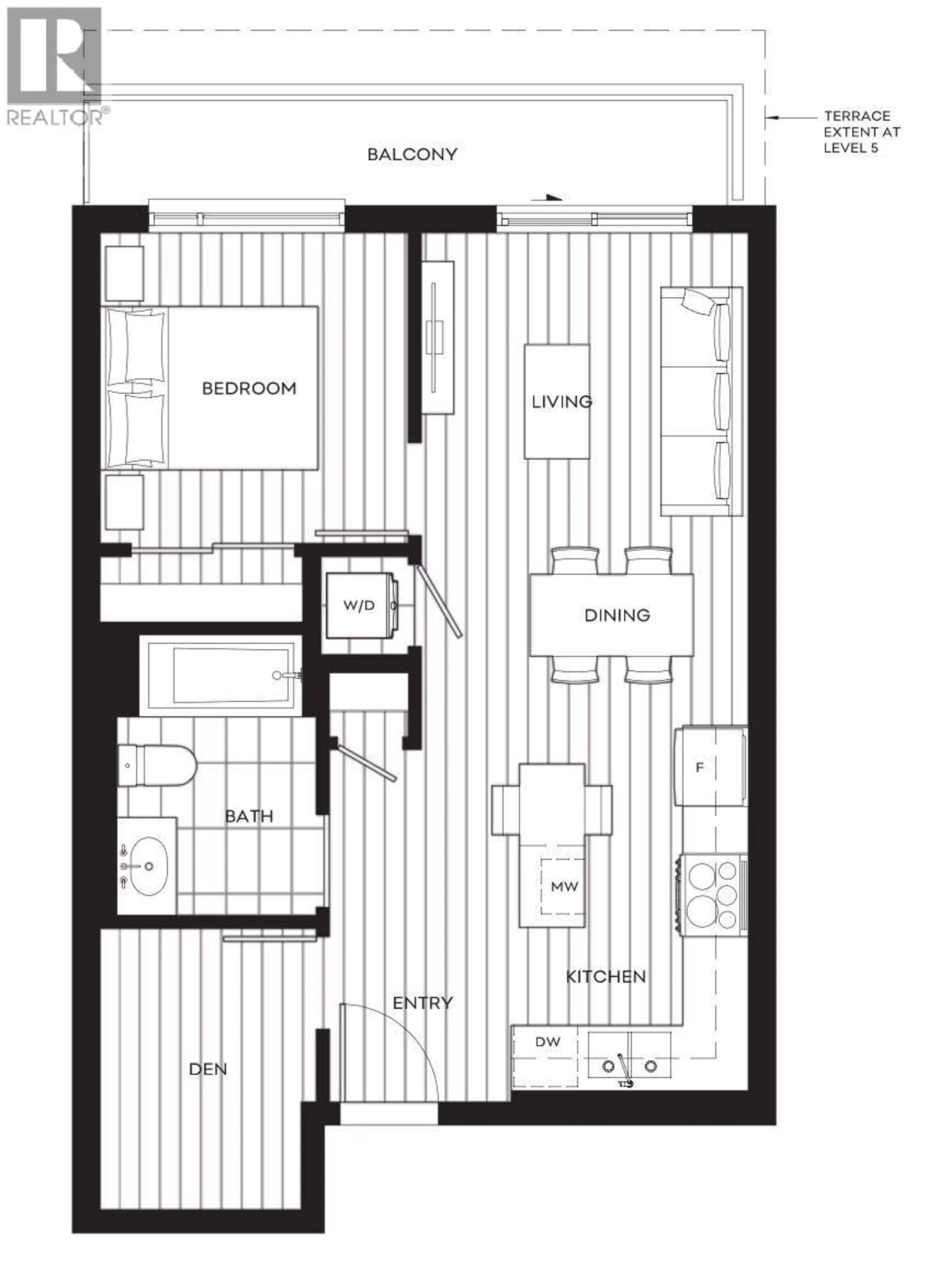 Floor plan for 612 - 82 FIRST STREET, New Westminster British Columbia V3L2G1