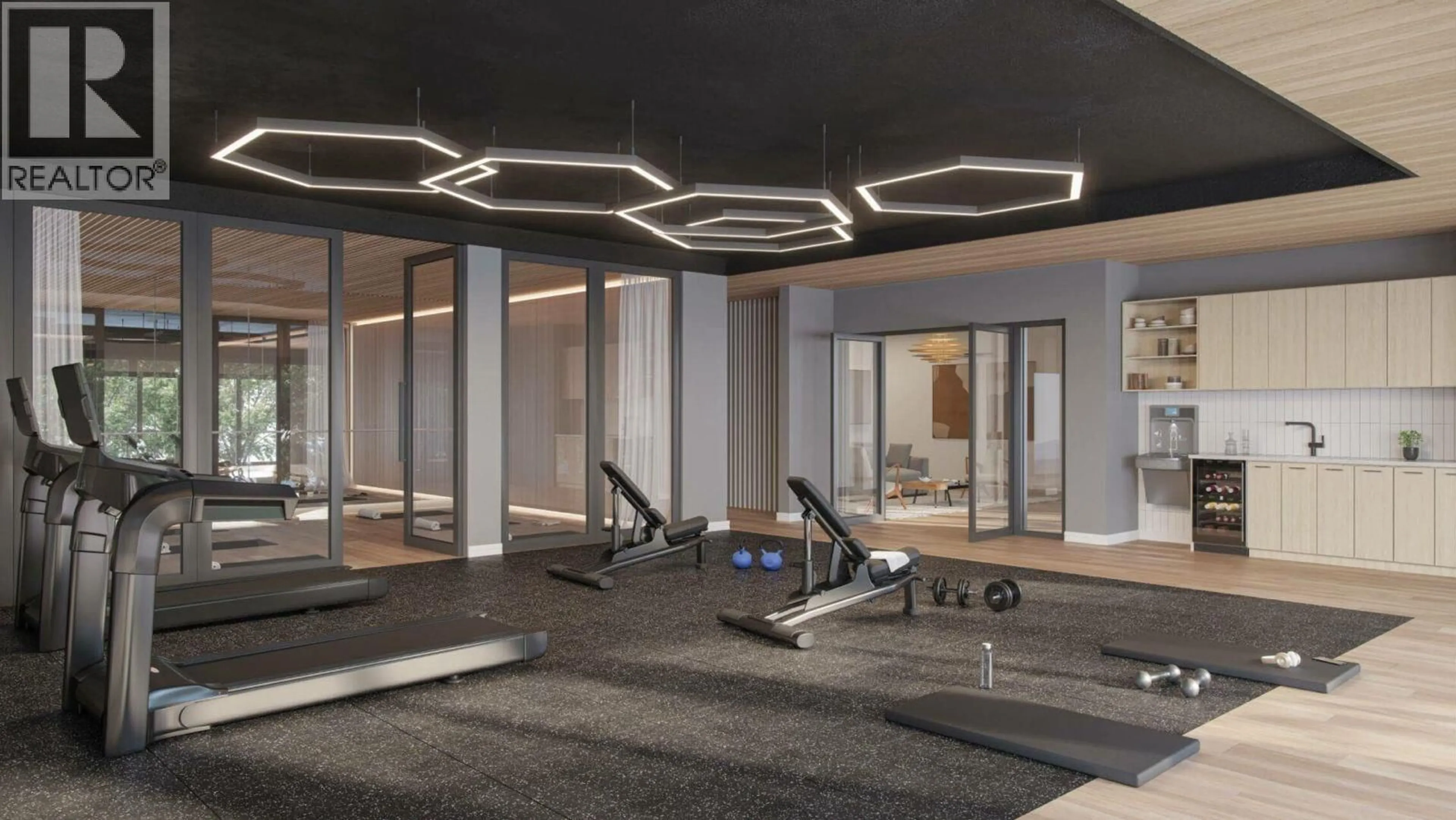 Gym or fitness room for 612 - 82 FIRST STREET, New Westminster British Columbia V3L2G1