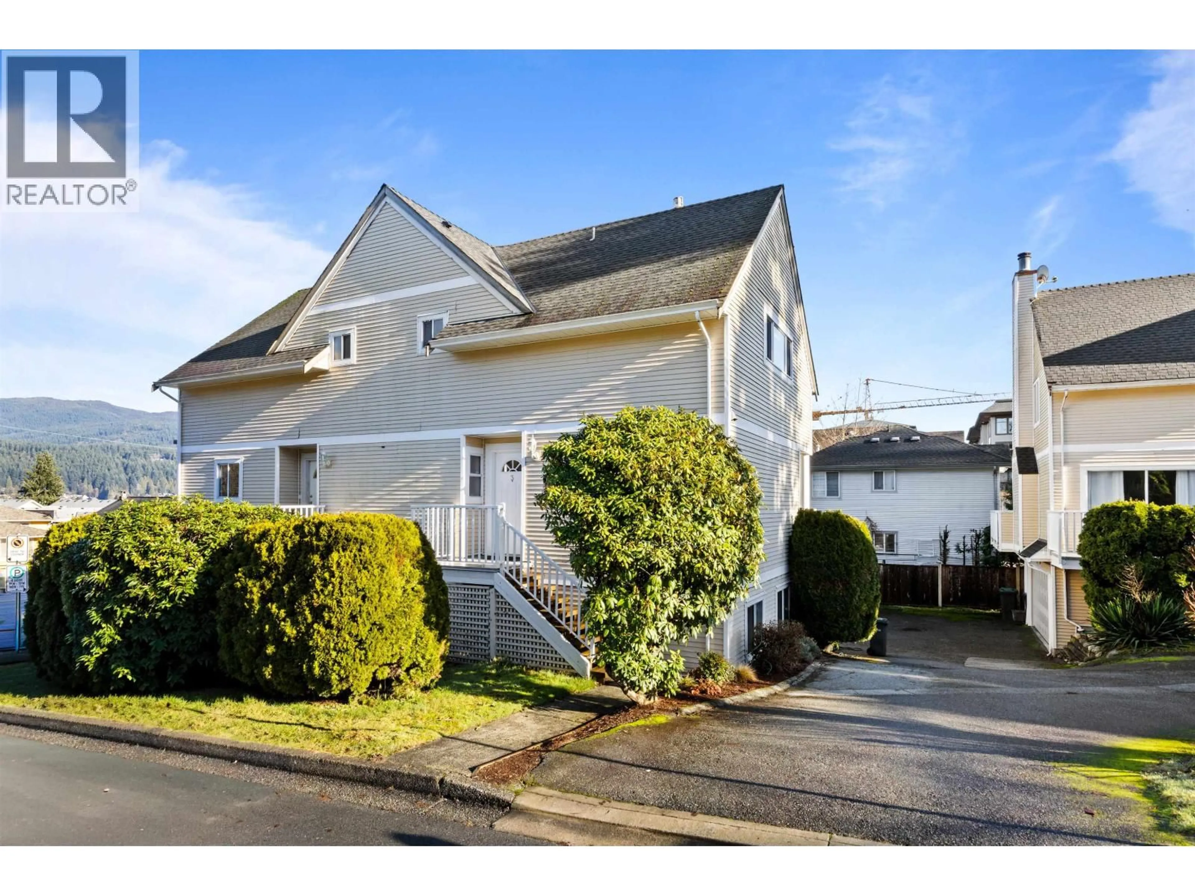 Home with vinyl exterior material, street for 3 - 2301 ST. JOHNS STREET, Port Moody British Columbia V3H4M1