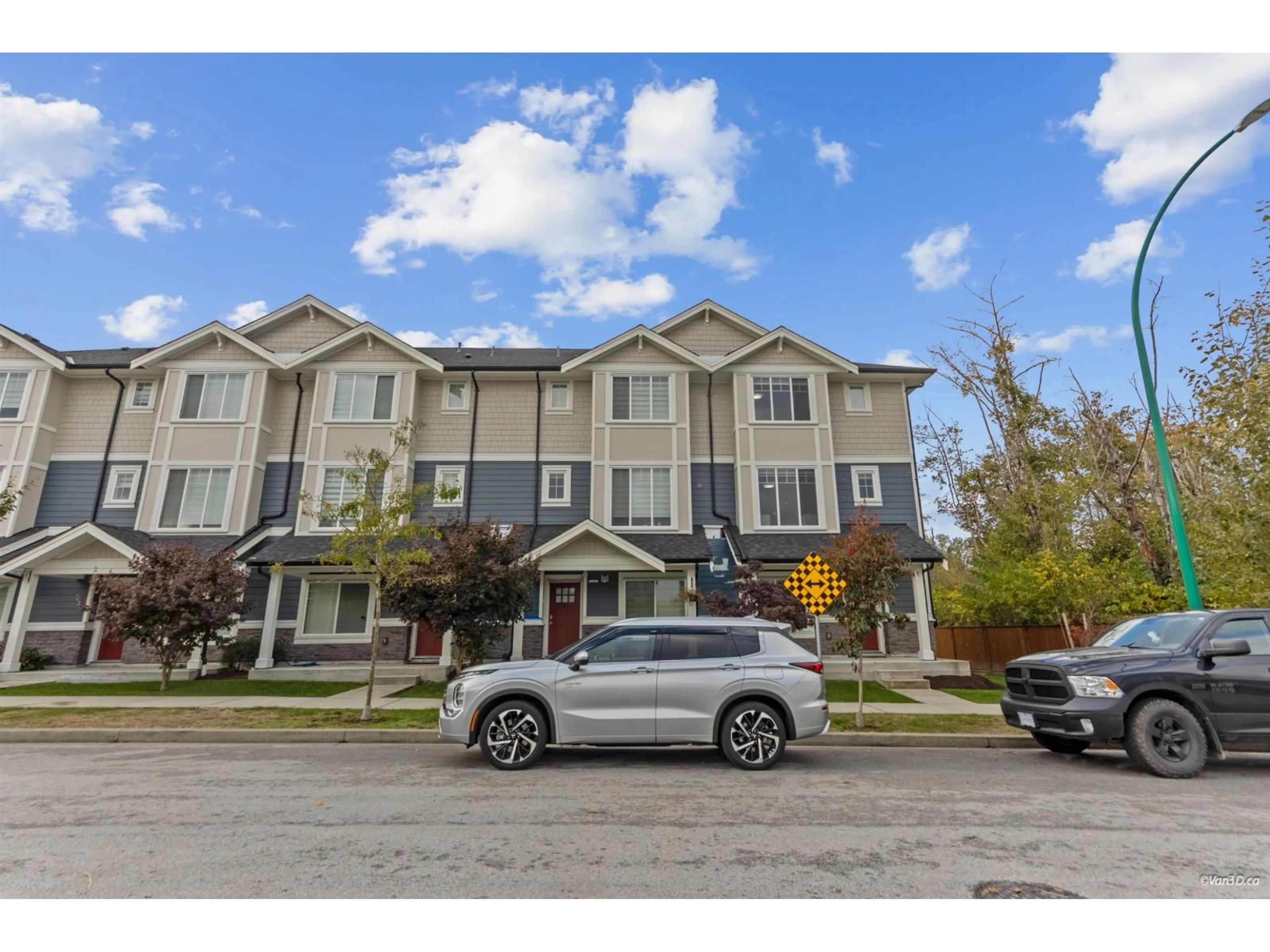 A pic from outside/outdoor area/front of a property/back of a property/a pic from drone, street for 44 - 19501 74 AVENUE, Surrey British Columbia V4N6V7