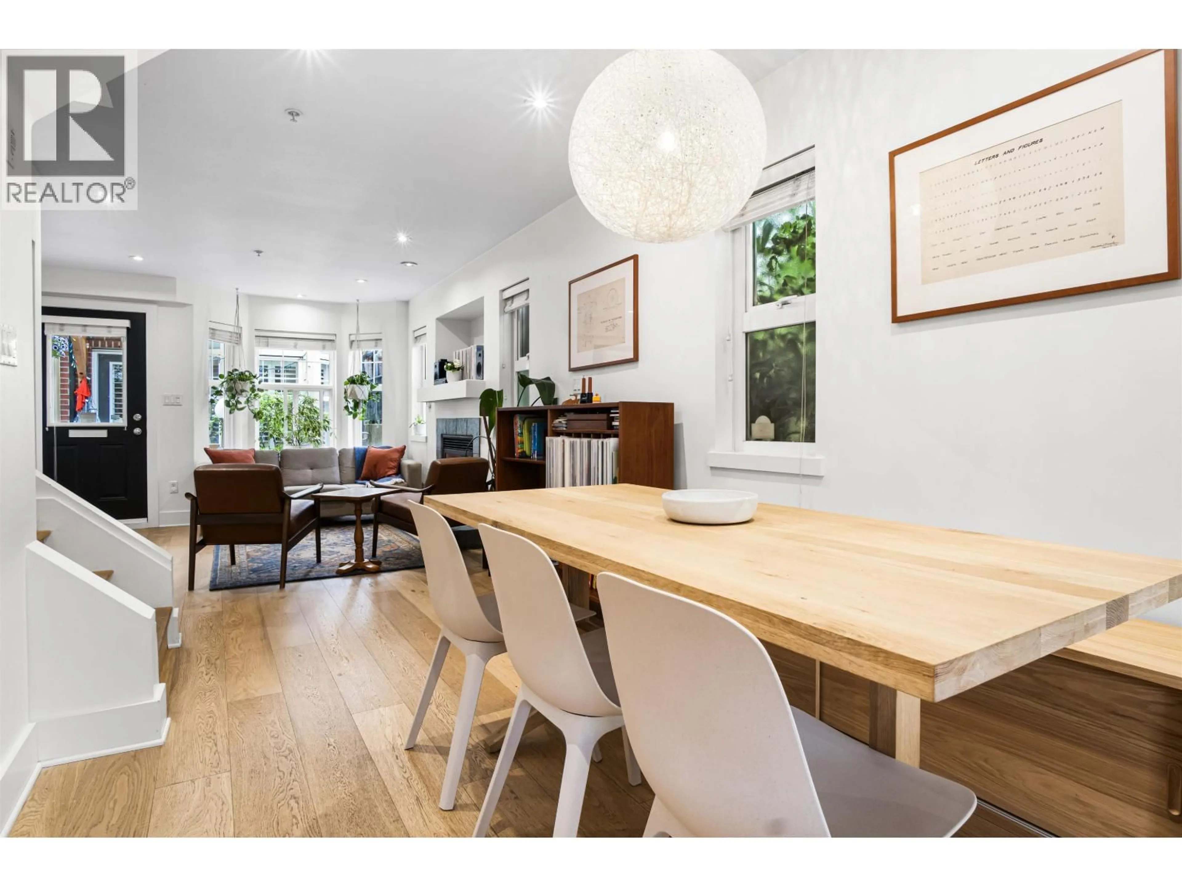 Dining room, wood/laminate floor for 5 - 1638 GEORGIA STREET, Vancouver British Columbia V5L2B2