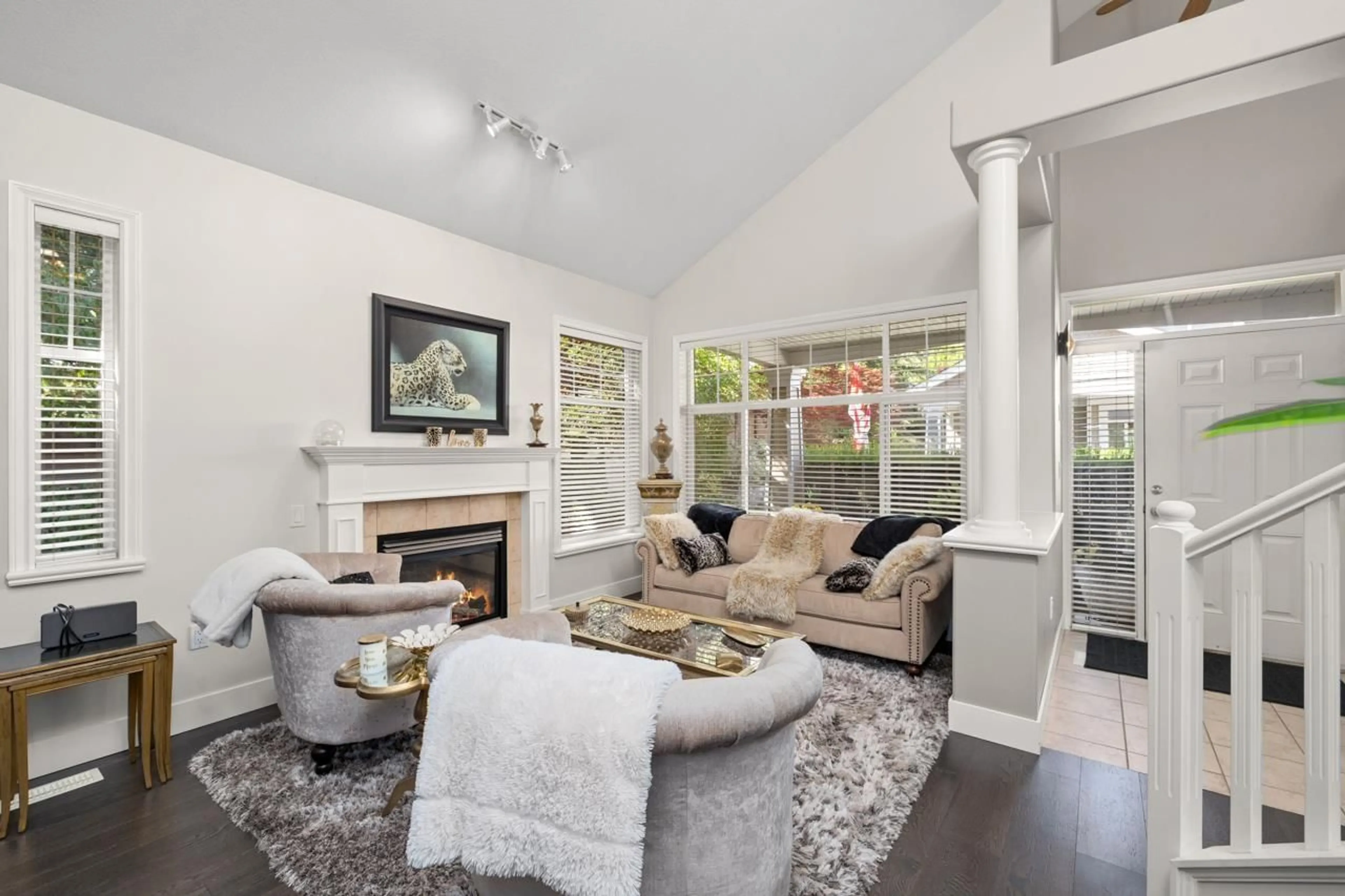 Living room with furniture, unknown for 101 - 3500 144 STREET, Surrey British Columbia V4P3J6