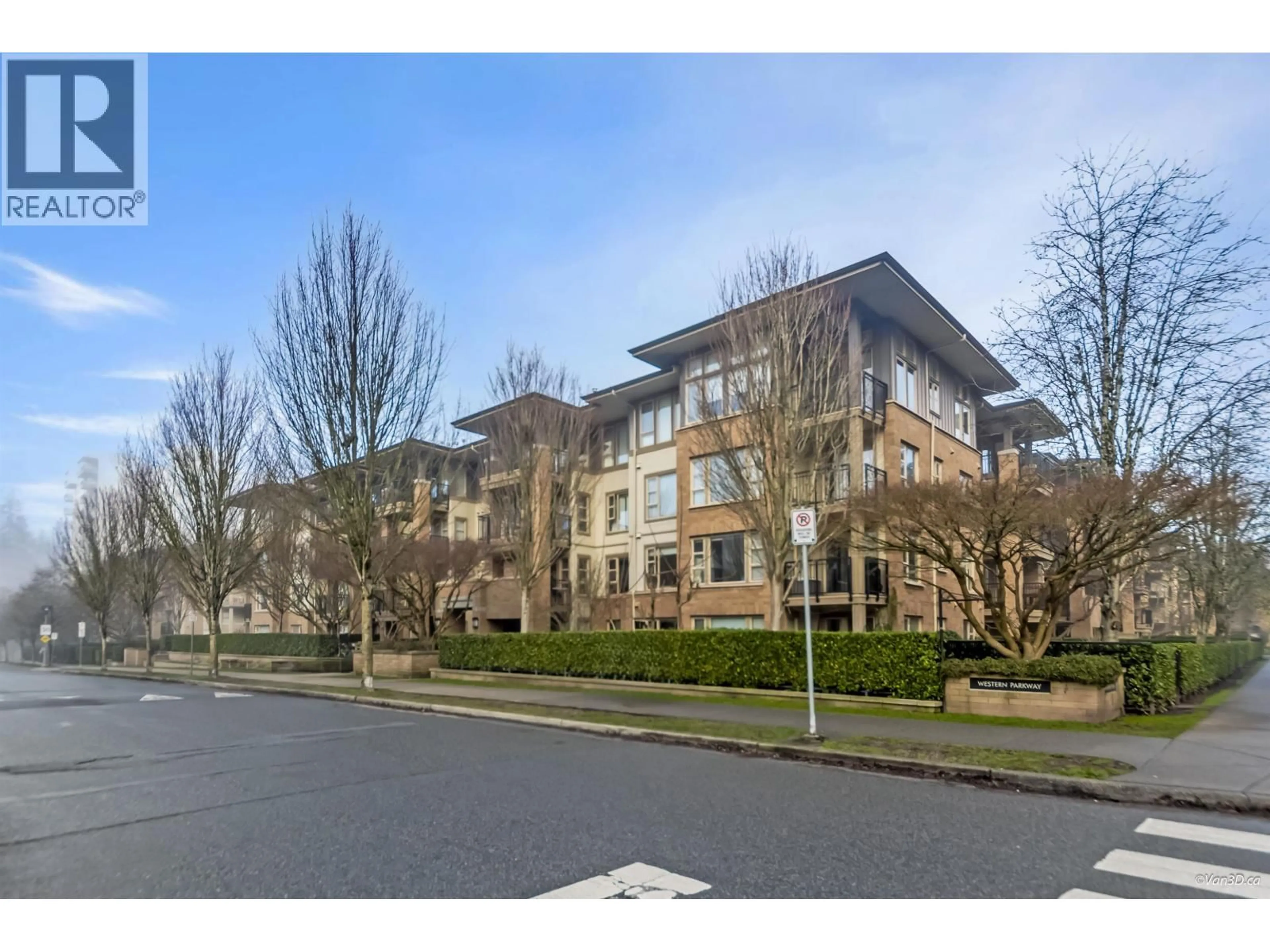 A pic from outside/outdoor area/front of a property/back of a property/a pic from drone, building for 408 - 2388 WESTERN PARKWAY, Vancouver British Columbia V6T2K4