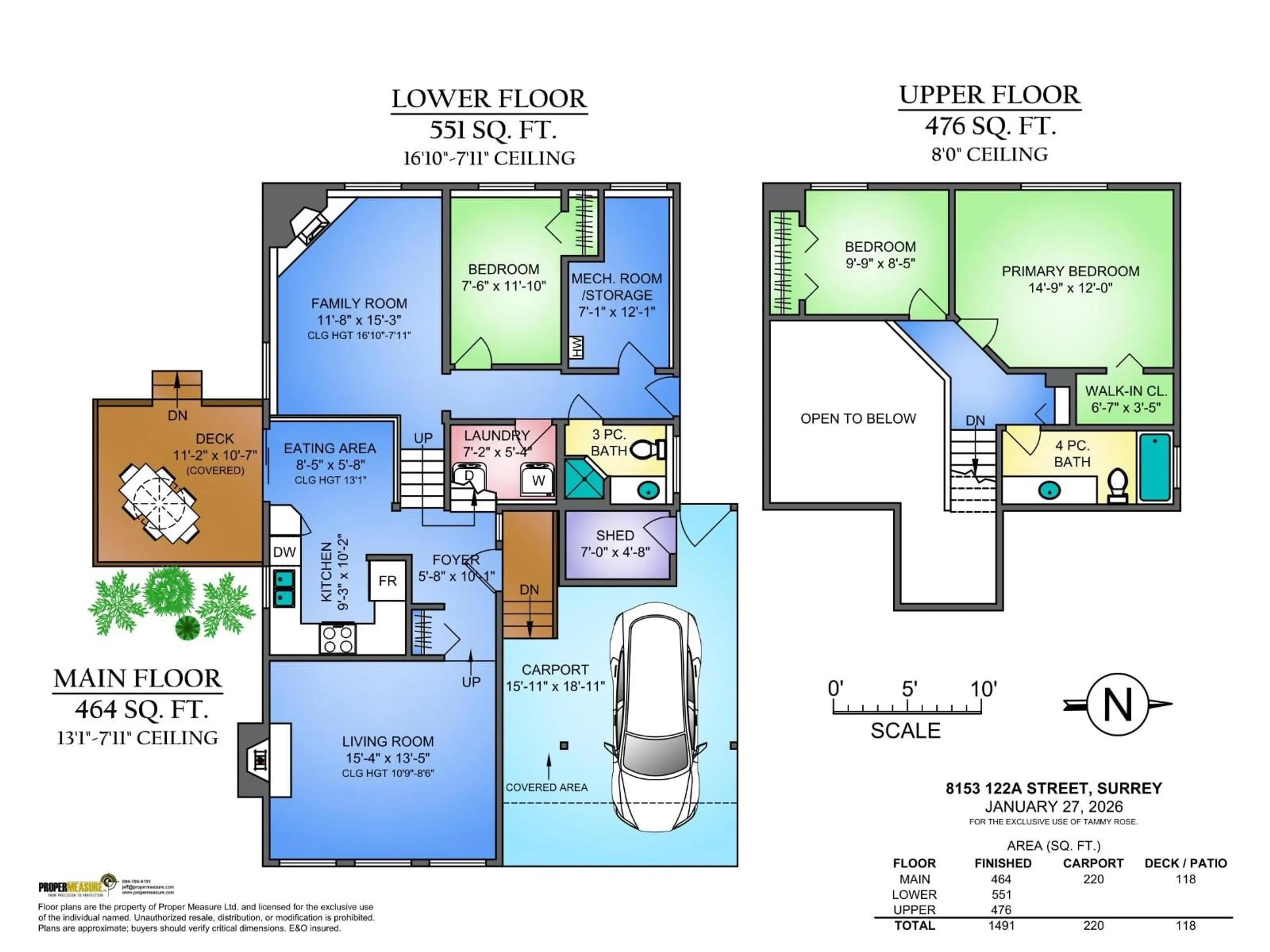 Floor plan for 8153 122A STREET, Surrey British Columbia V3W7G3