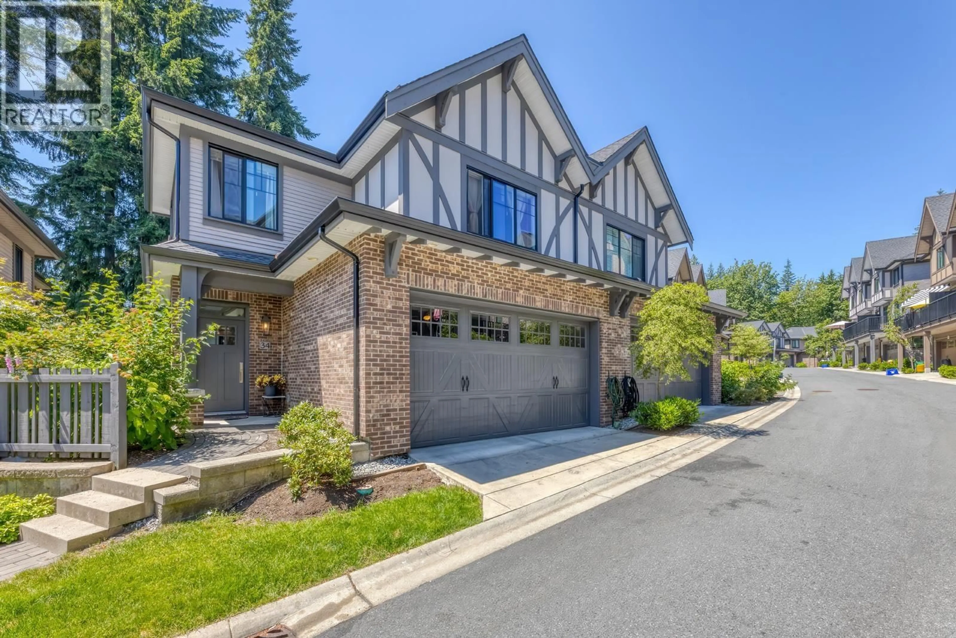 Home with brick exterior material, street for 34 - 3306 PRINCETON AVENUE, Coquitlam British Columbia V3E0M9