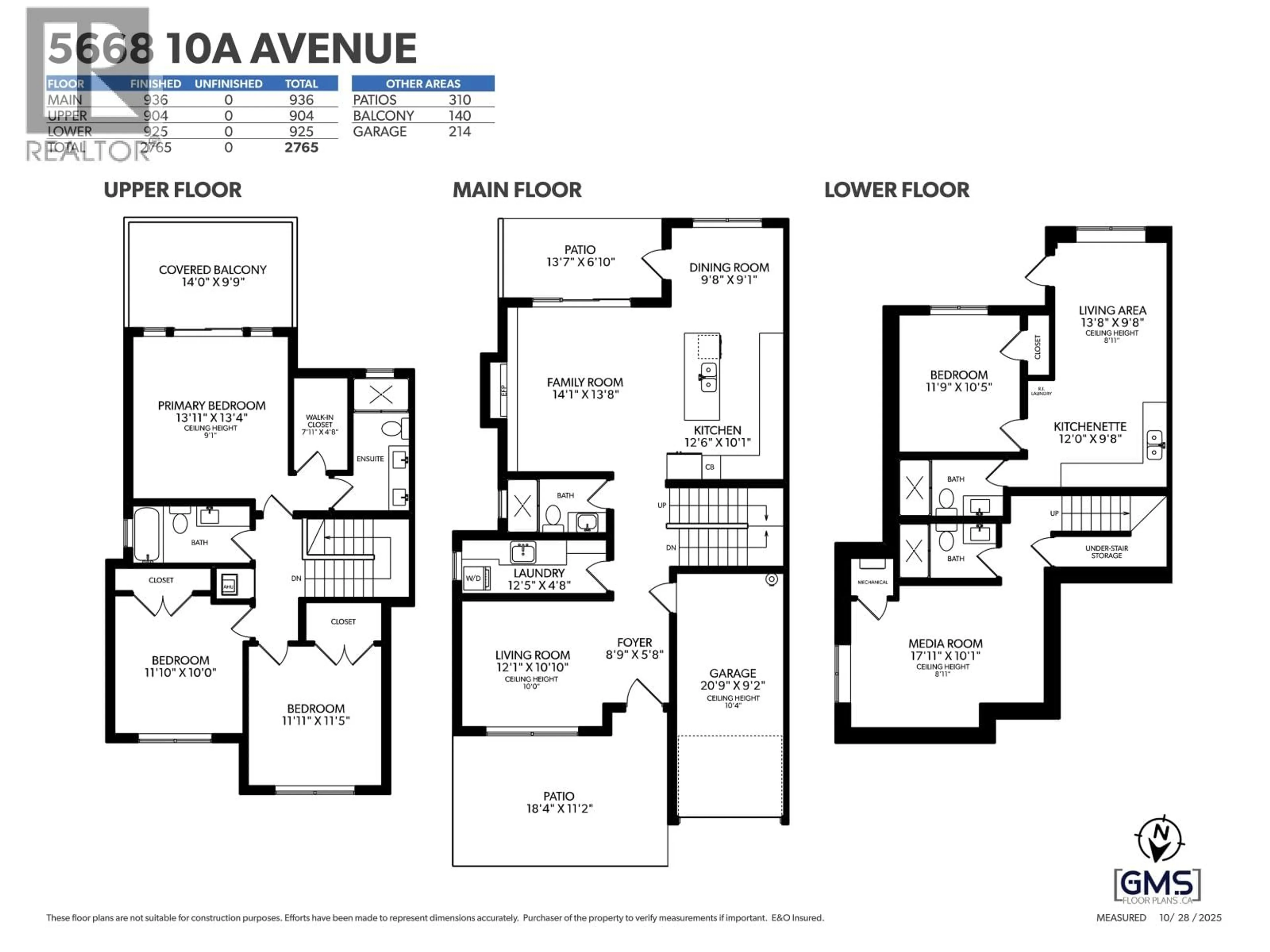 Floor plan for 5668 10A AVENUE, Delta British Columbia V4L1C2