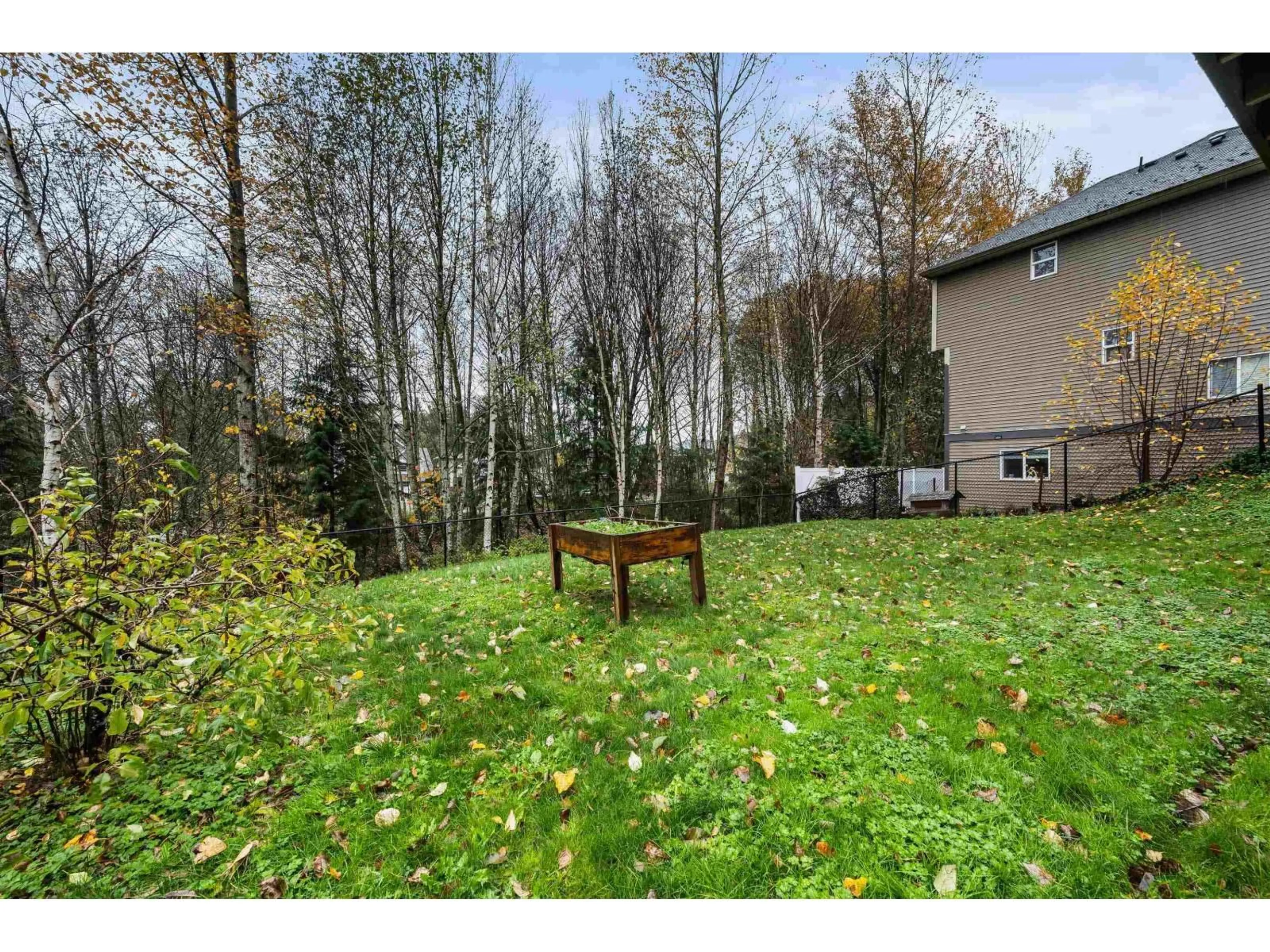 Patio, forest/trees view for 47317 BREWSTER PLACE, Chilliwack British Columbia V2R5Z9