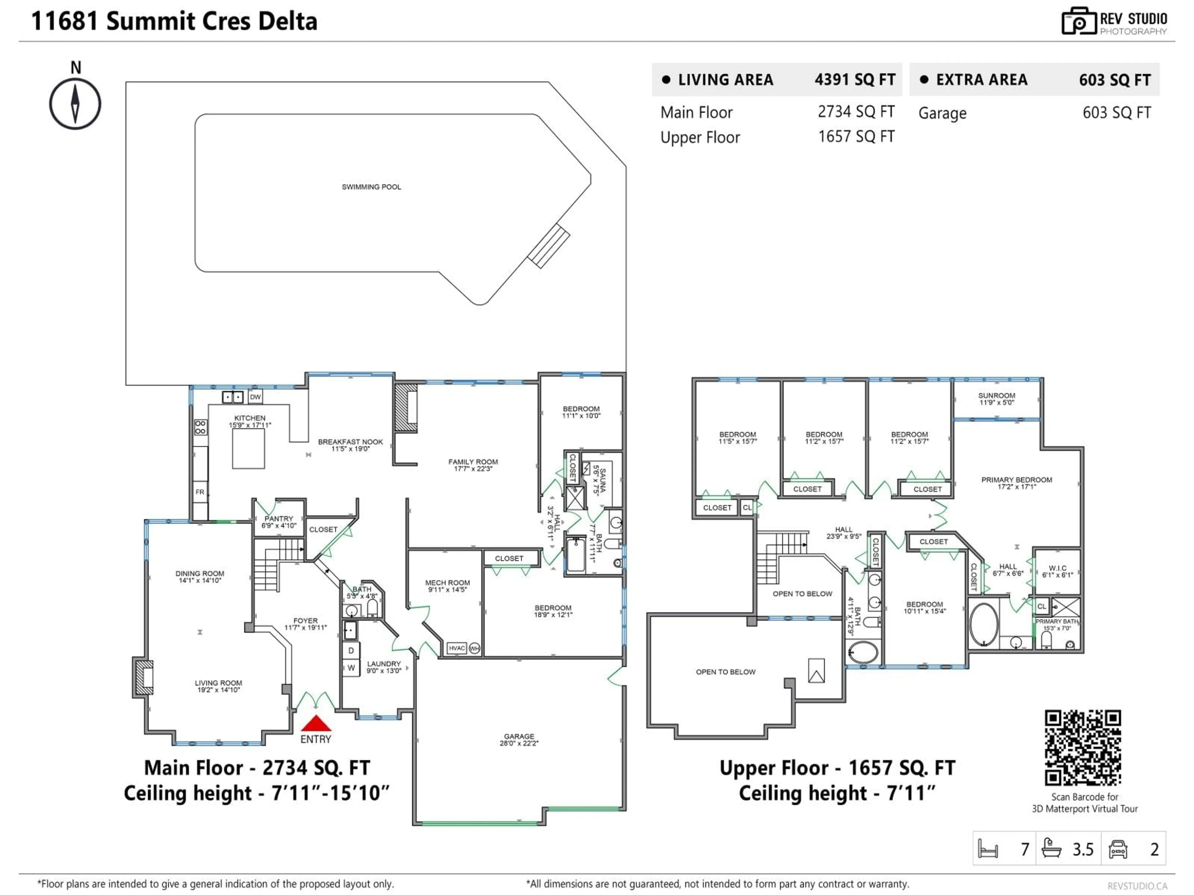 Floor plan for 11681 SUMMIT CRESCENT, Delta British Columbia V4E2Z2