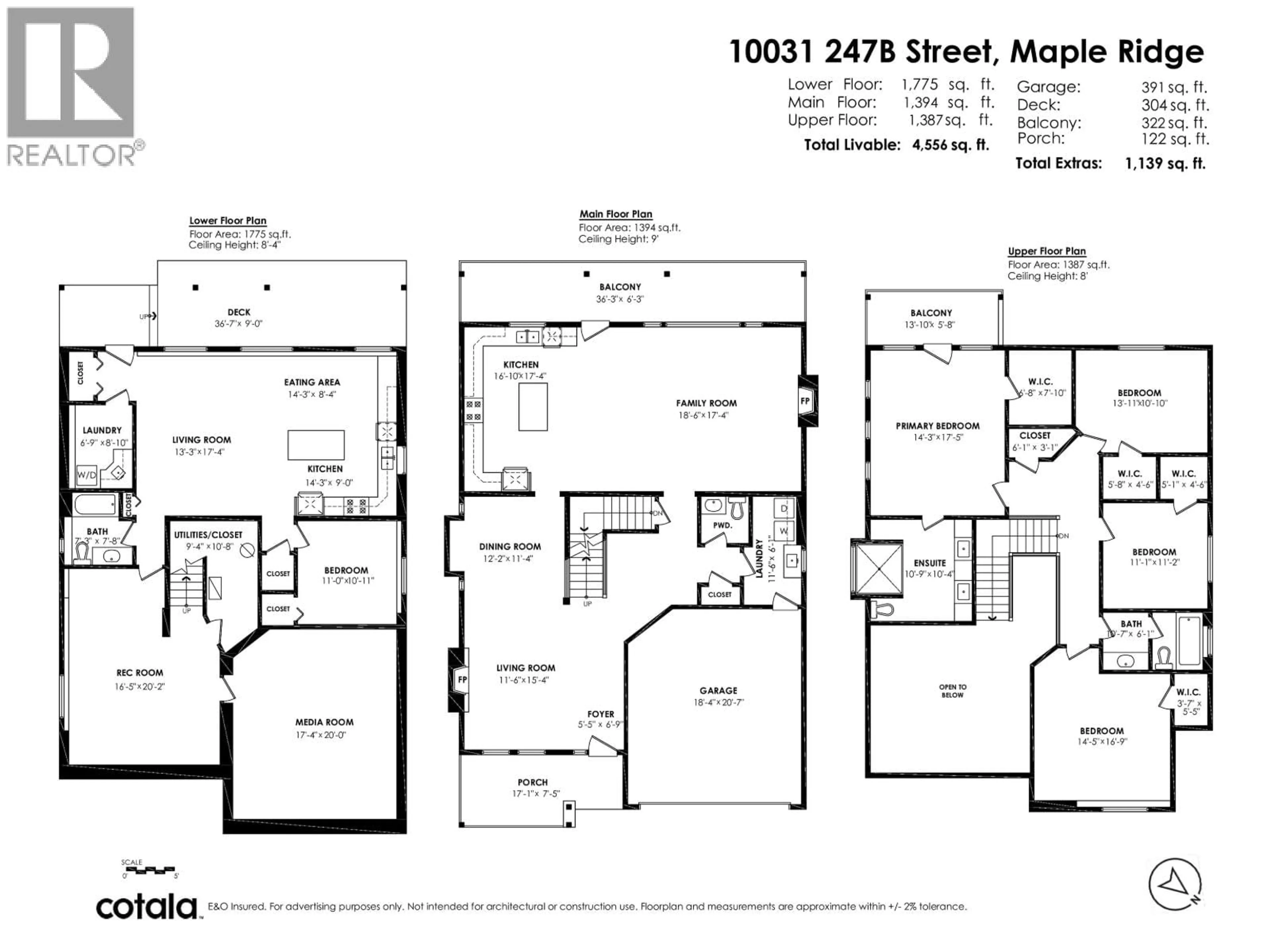 Floor plan for 10031 247B STREET, Maple Ridge British Columbia V2W0H1