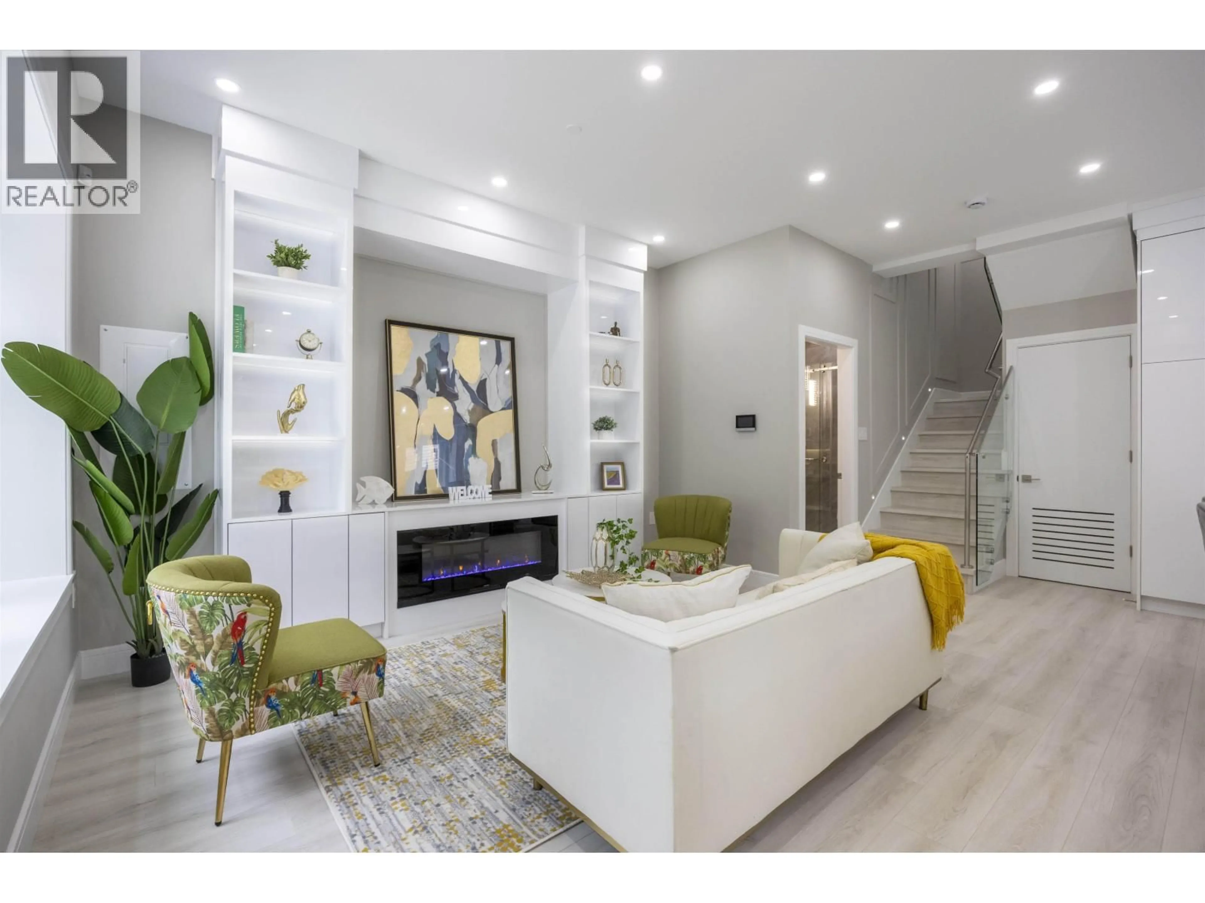 Living room with furniture, unknown for 1 - 5808 LANARK STREET, Vancouver British Columbia V5P2Y4