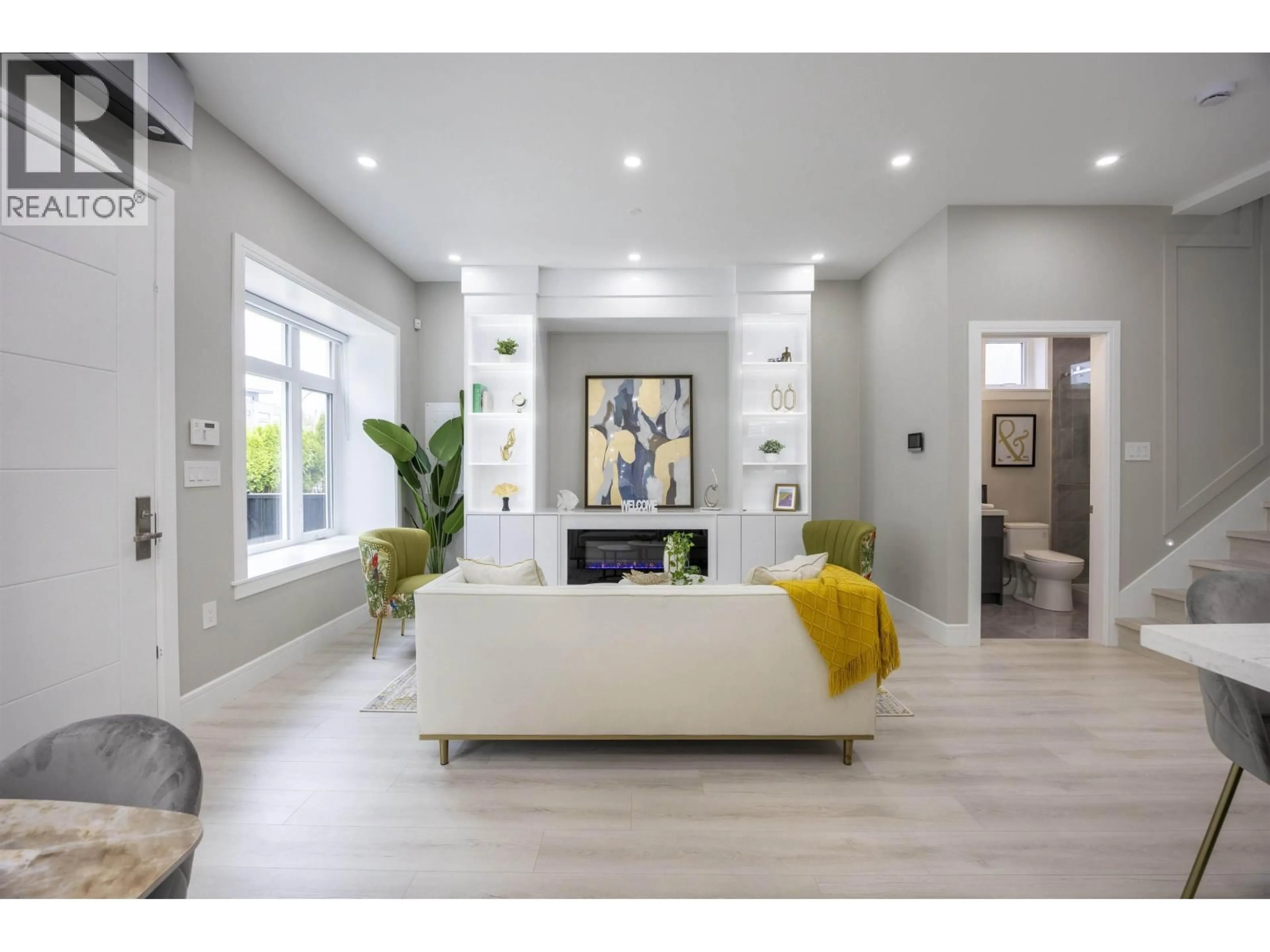 Living room with furniture, unknown for 1 - 5808 LANARK STREET, Vancouver British Columbia V5P2Y4