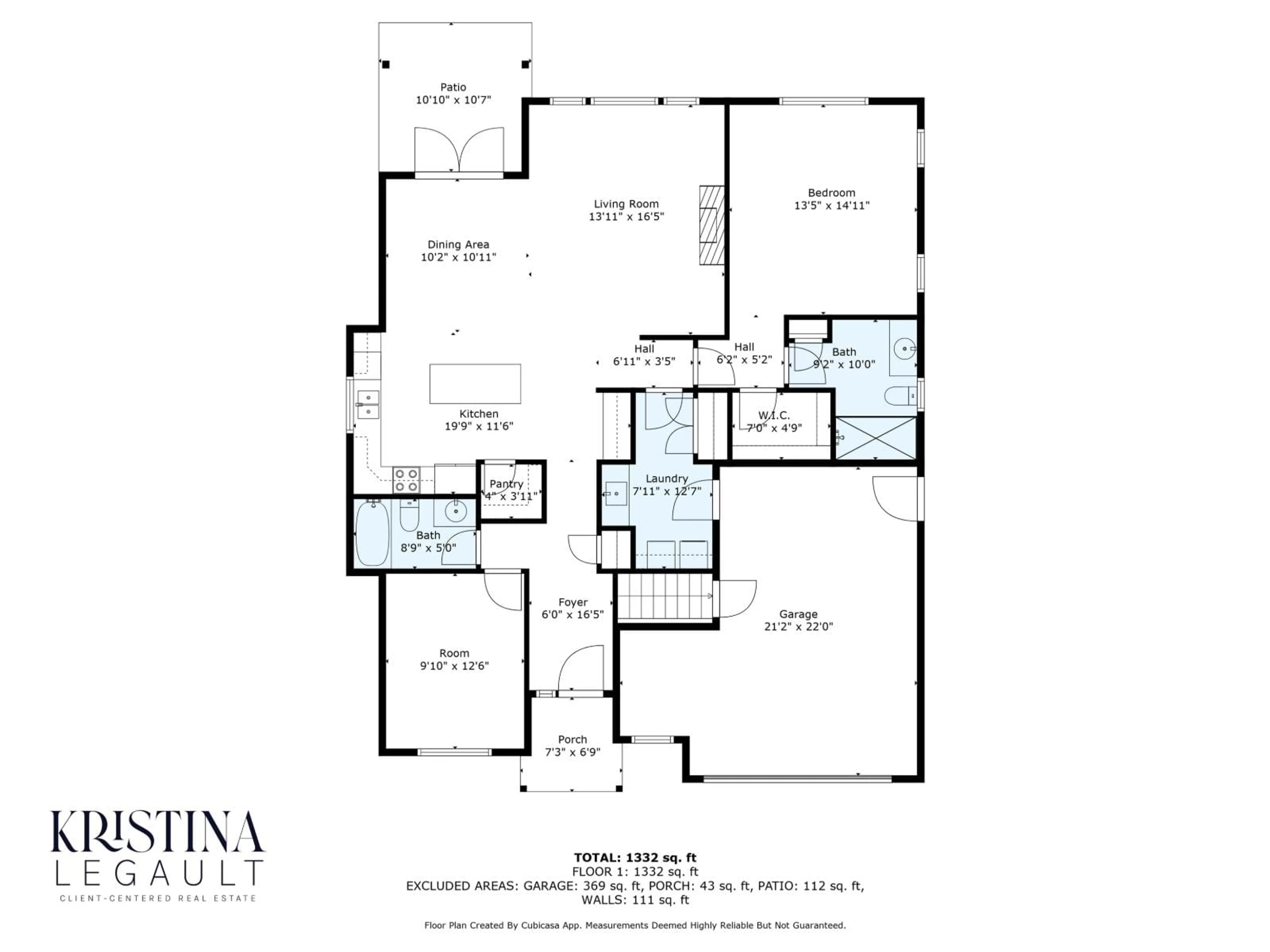 Floor plan for 18 - 45900 SOUTH SUMAS ROAD, Chilliwack British Columbia V2R0S9