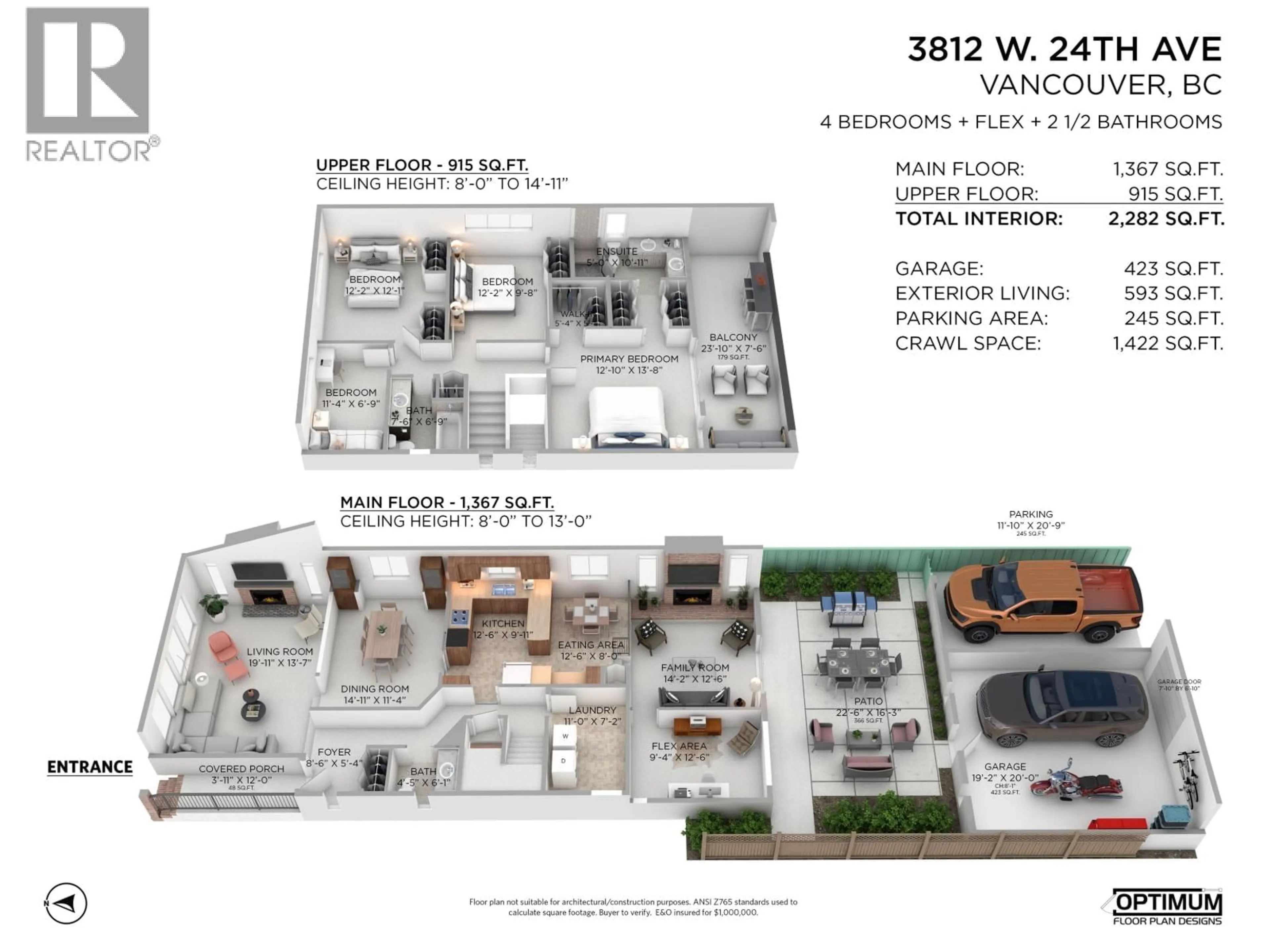 Floor plan for 3812 24TH AVENUE, Vancouver British Columbia V6S1L9