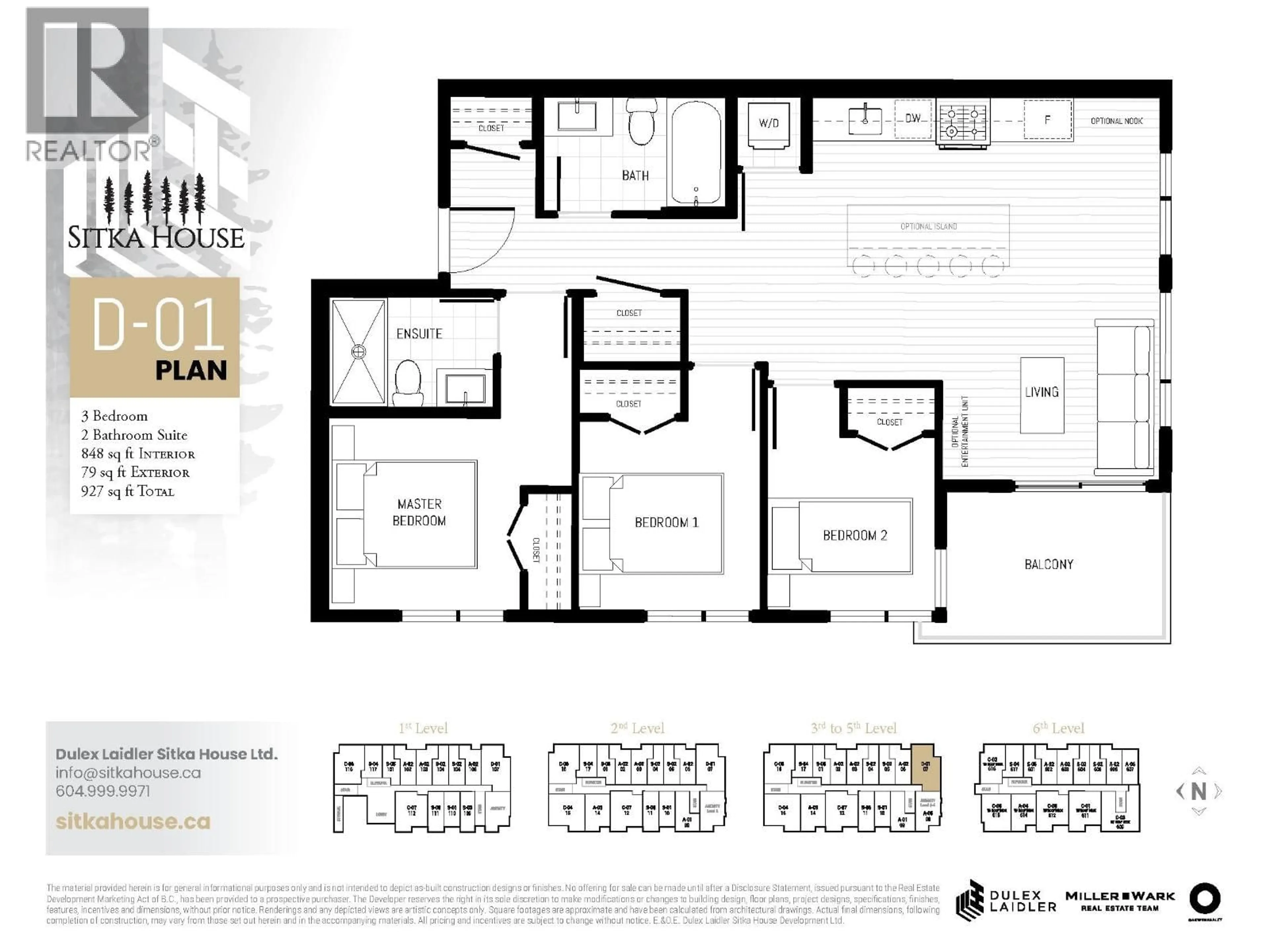 Floor plan for 507 - 150 JAMES ROAD, Port Moody British Columbia V3H0N7
