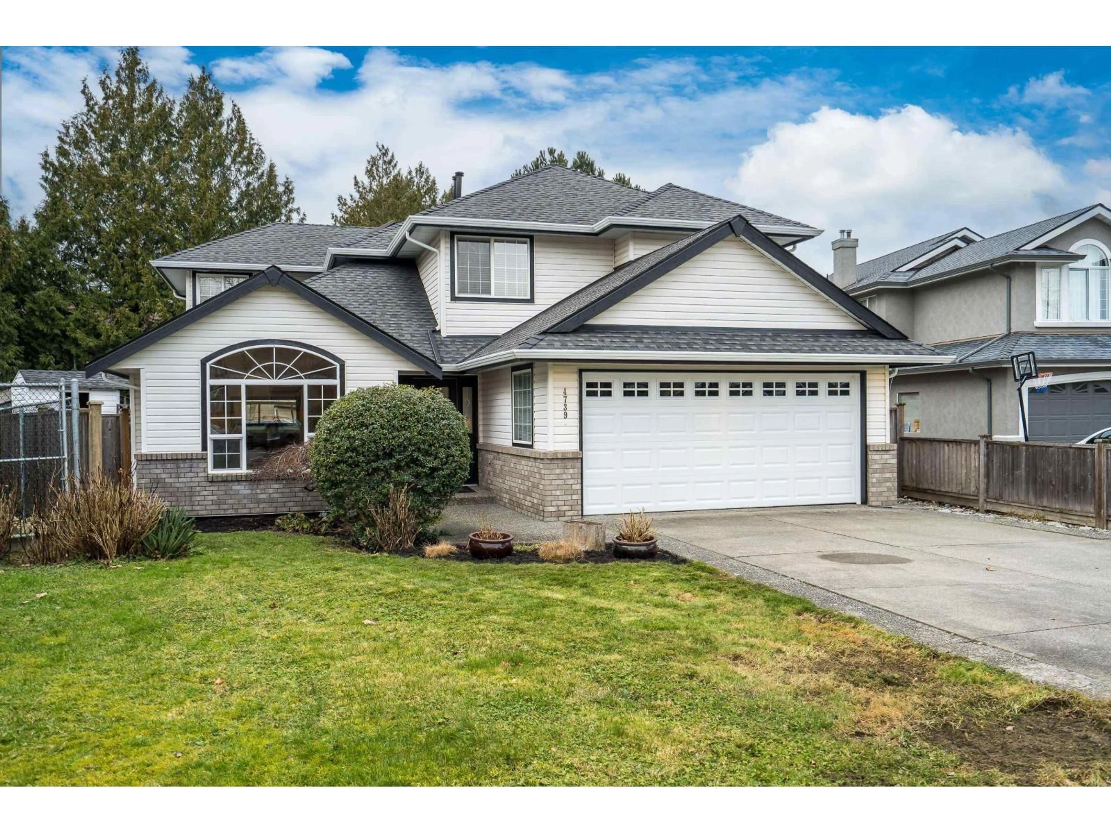 Home with vinyl exterior material, street for 4739 223 STREET, Langley British Columbia V2Z1M5
