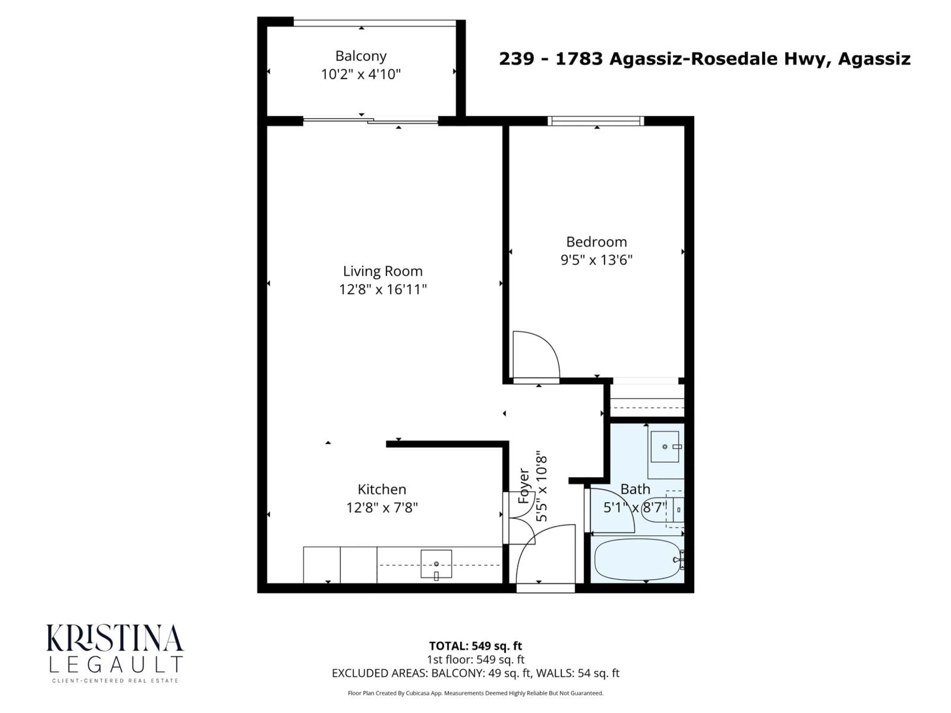 Floor plan for 239 - 1783 AGASSIZ-ROSEDALE NO 9 HIGHWAY, Agassiz British Columbia V0M1A4