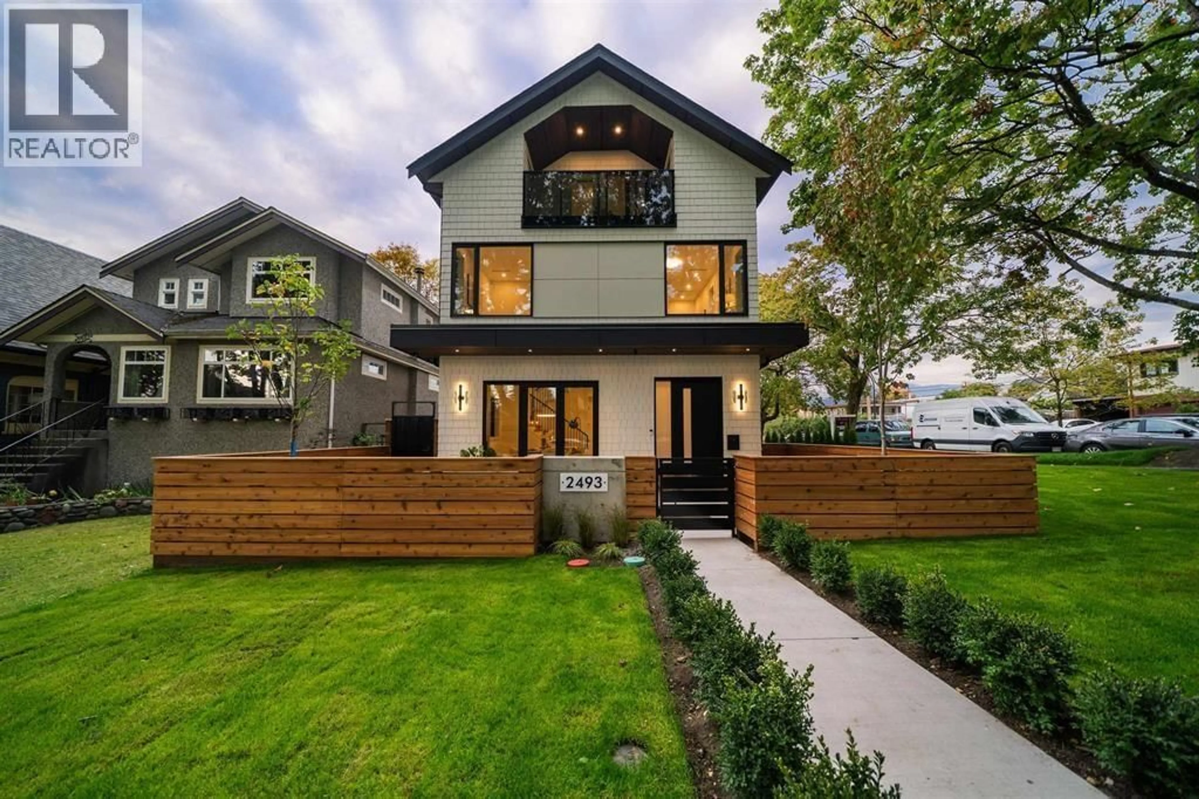 Home with brick exterior material, street for 2493 ETON STREET, Vancouver British Columbia V5K1J6