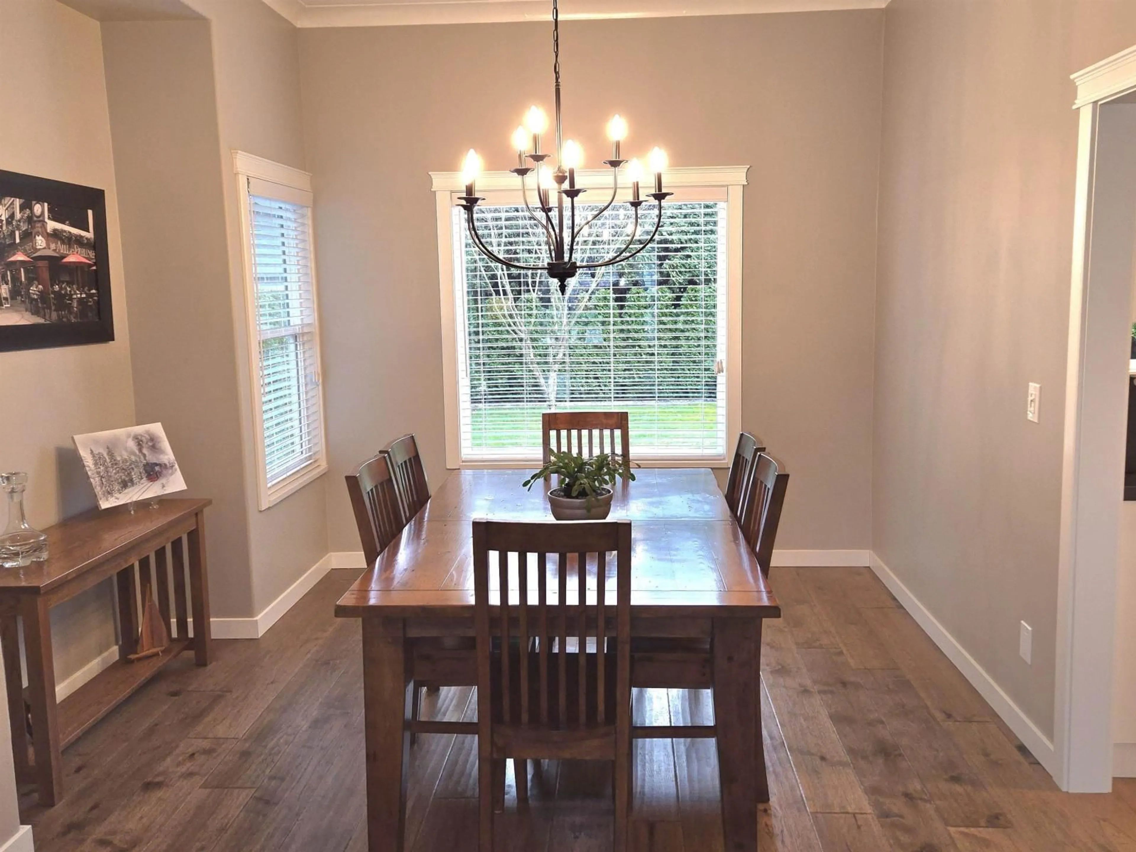 Dining room, wood/laminate floor for 9749 206 STREET, Langley British Columbia V1M2H5