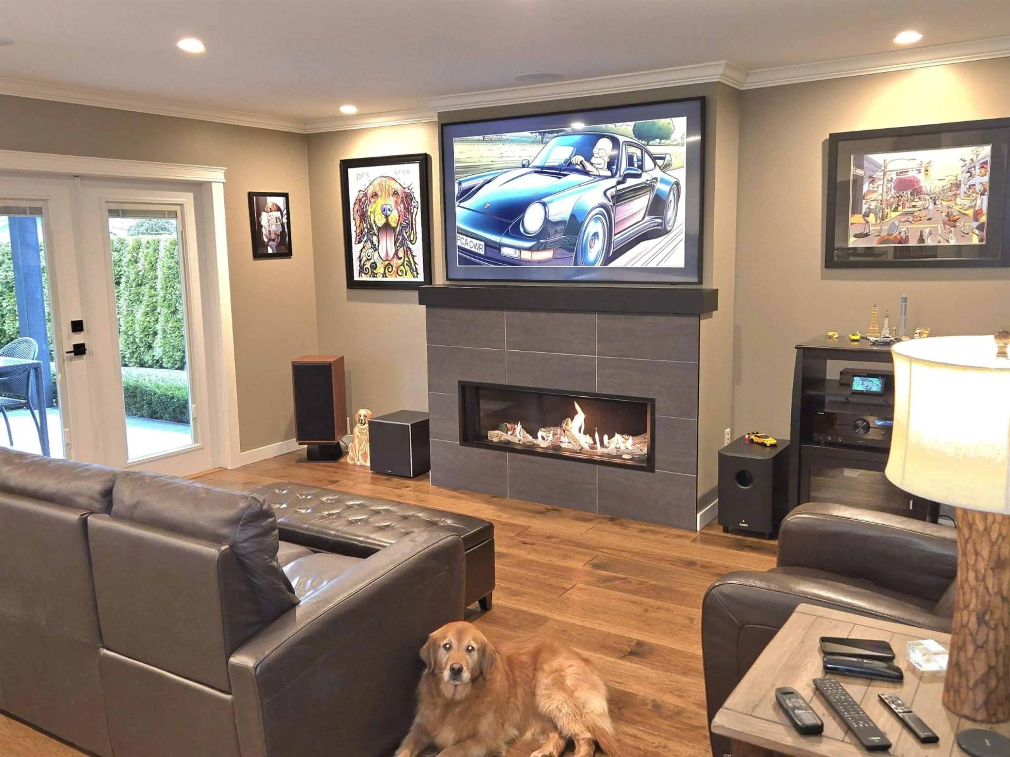 Home theater for 9749 206 STREET, Langley British Columbia V1M2H5
