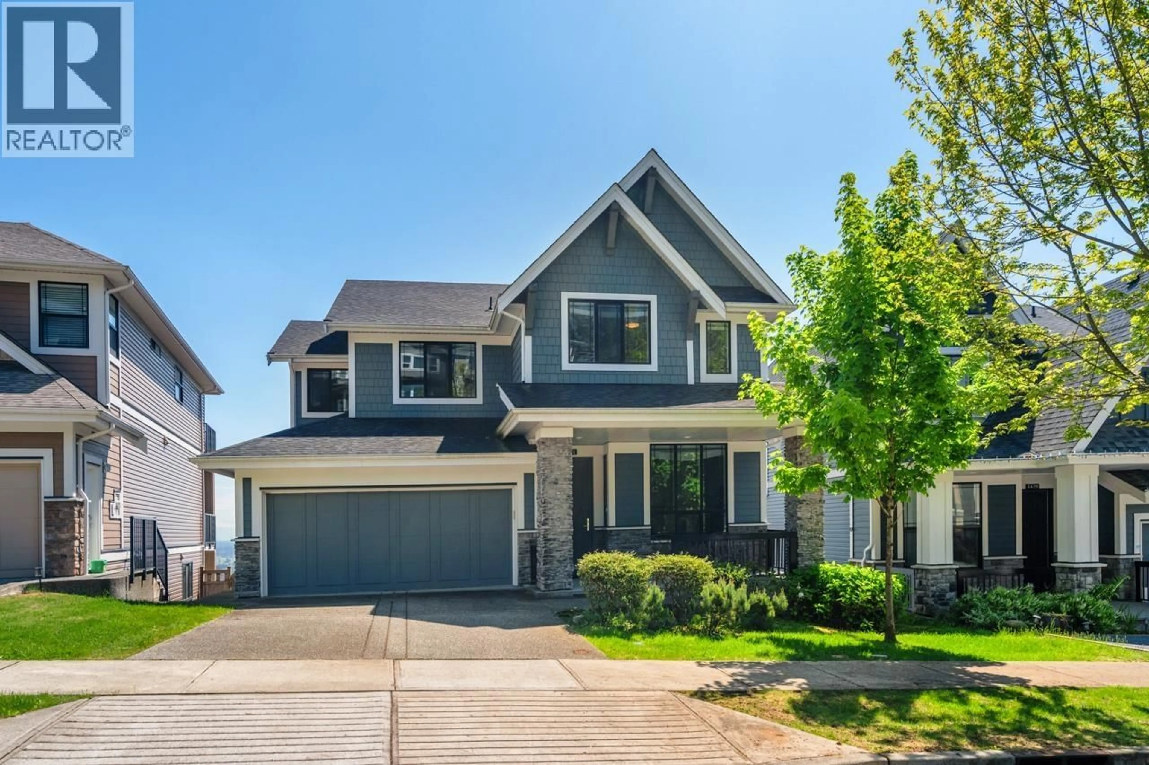 Home with vinyl exterior material, street for 1431 STRAWLINE HILL STREET, Coquitlam British Columbia V3E0L6