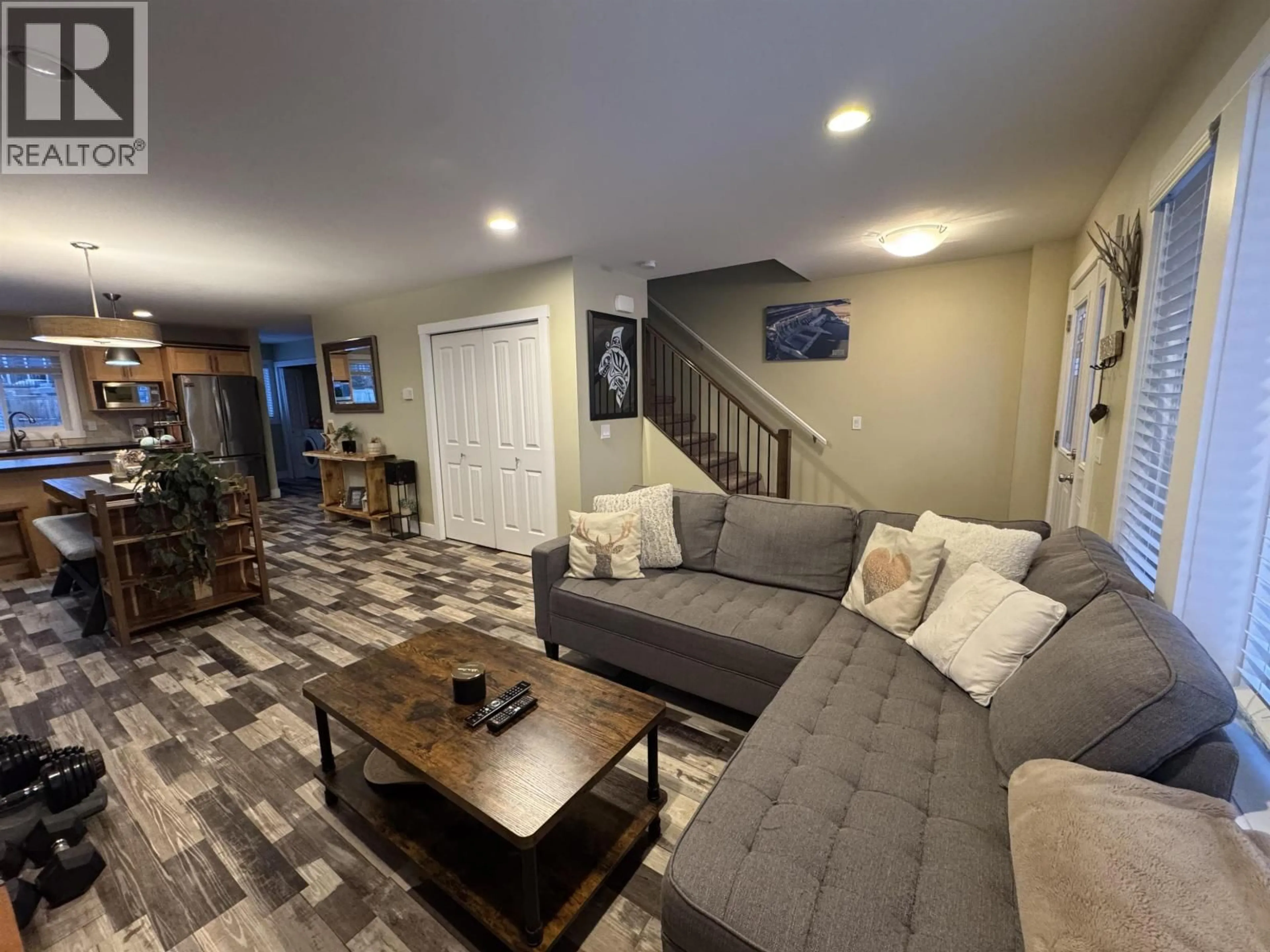 Living room with furniture, unknown for 8350 87 AVENUE, Fort St. John British Columbia V1J0K8