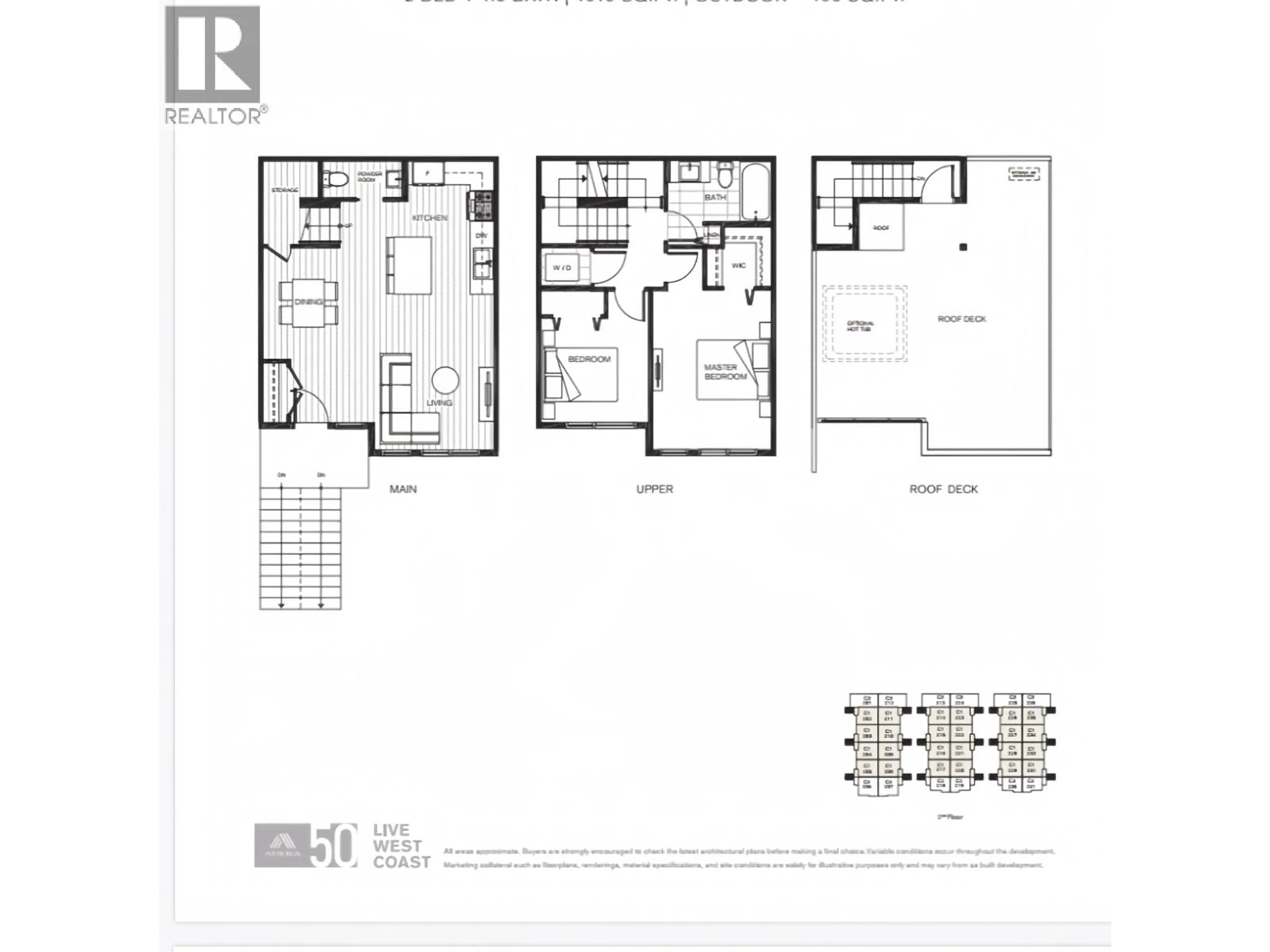 Floor plan for 220 - 708 LEA AVENUE, Coquitlam British Columbia V3J4H5