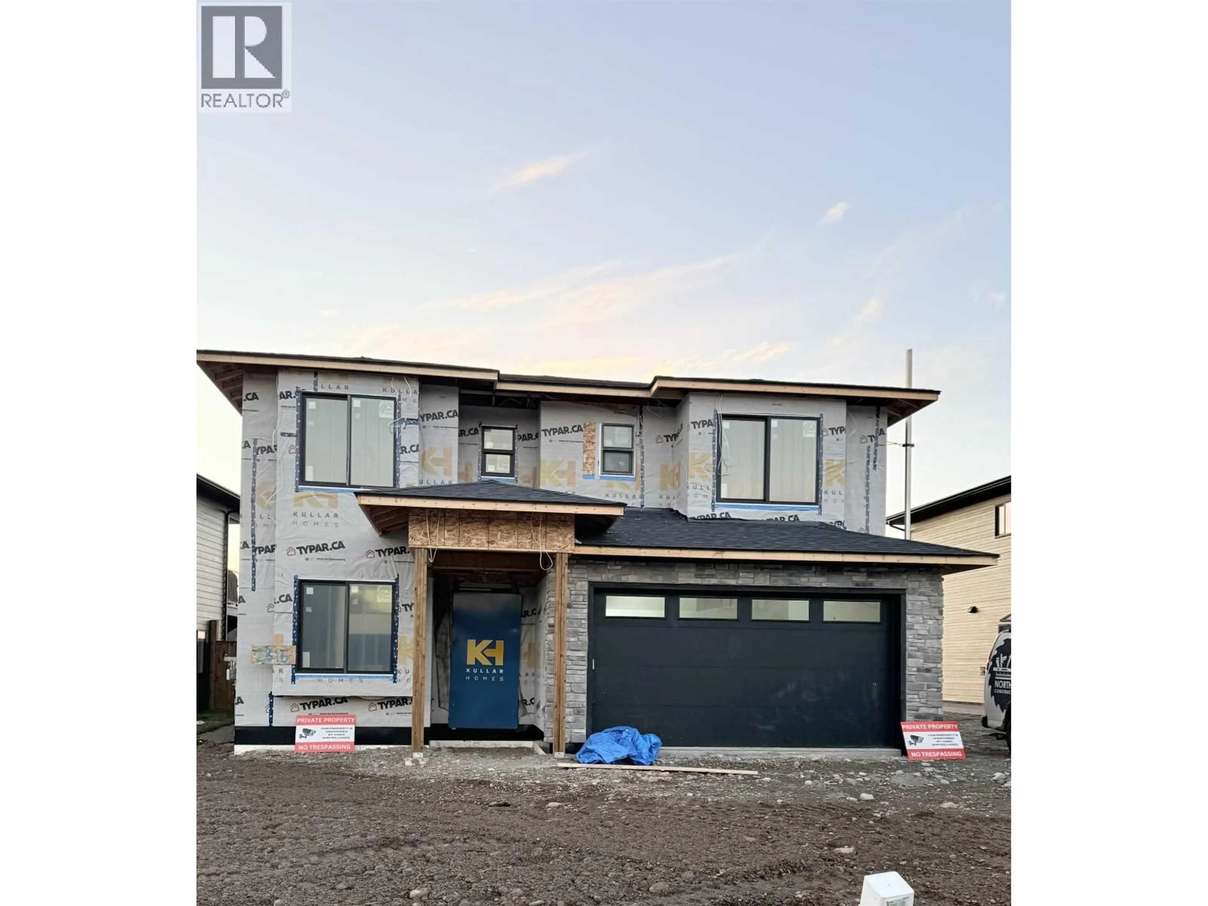 Home with brick exterior material, street for 2816 EDGEWATER CRESCENT, Prince George British Columbia V2K0B9