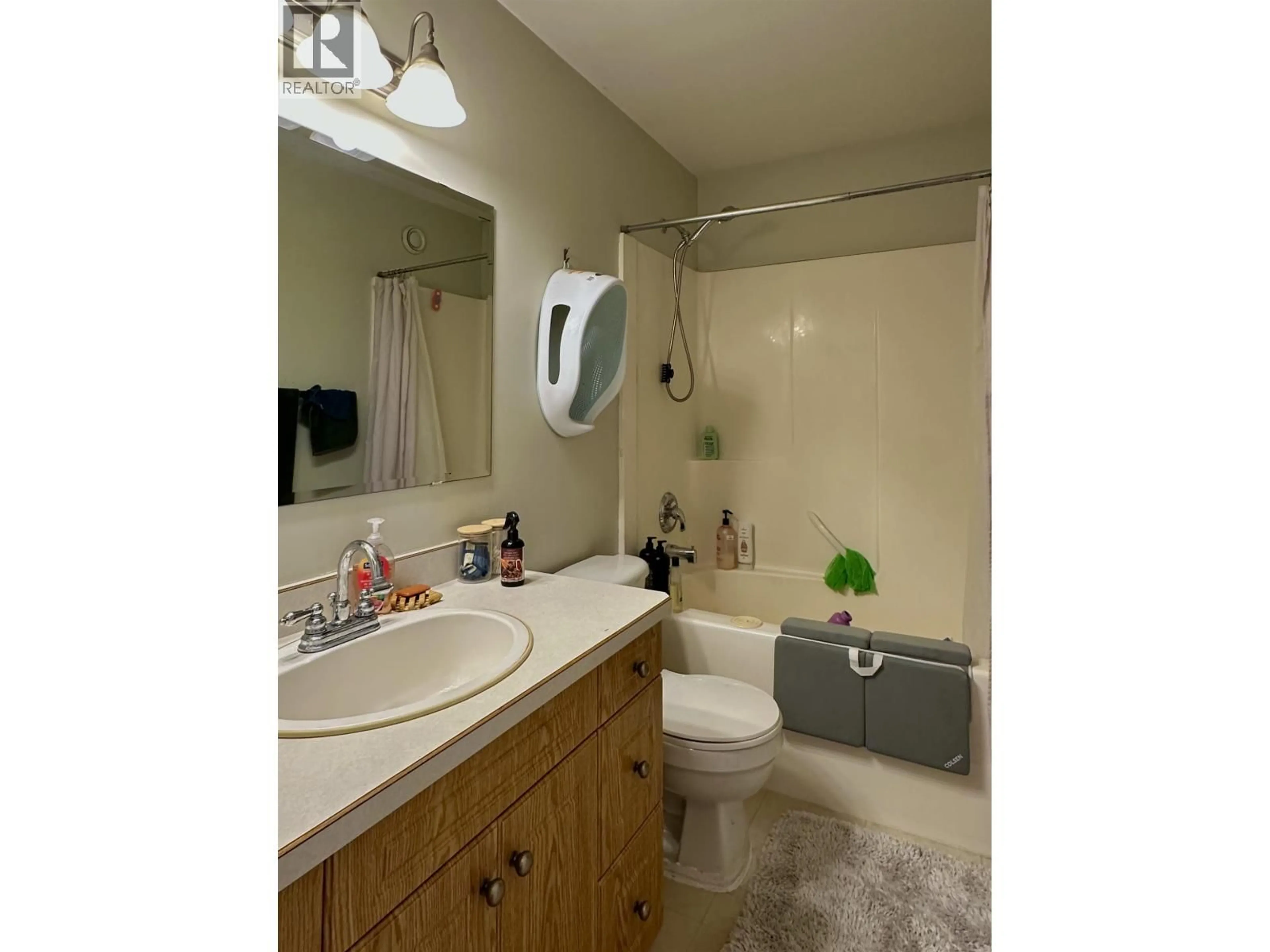 Standard bathroom, ceramic/tile floor for 4405 HERITAGE CRESCENT, Fort Nelson British Columbia V0C1R0