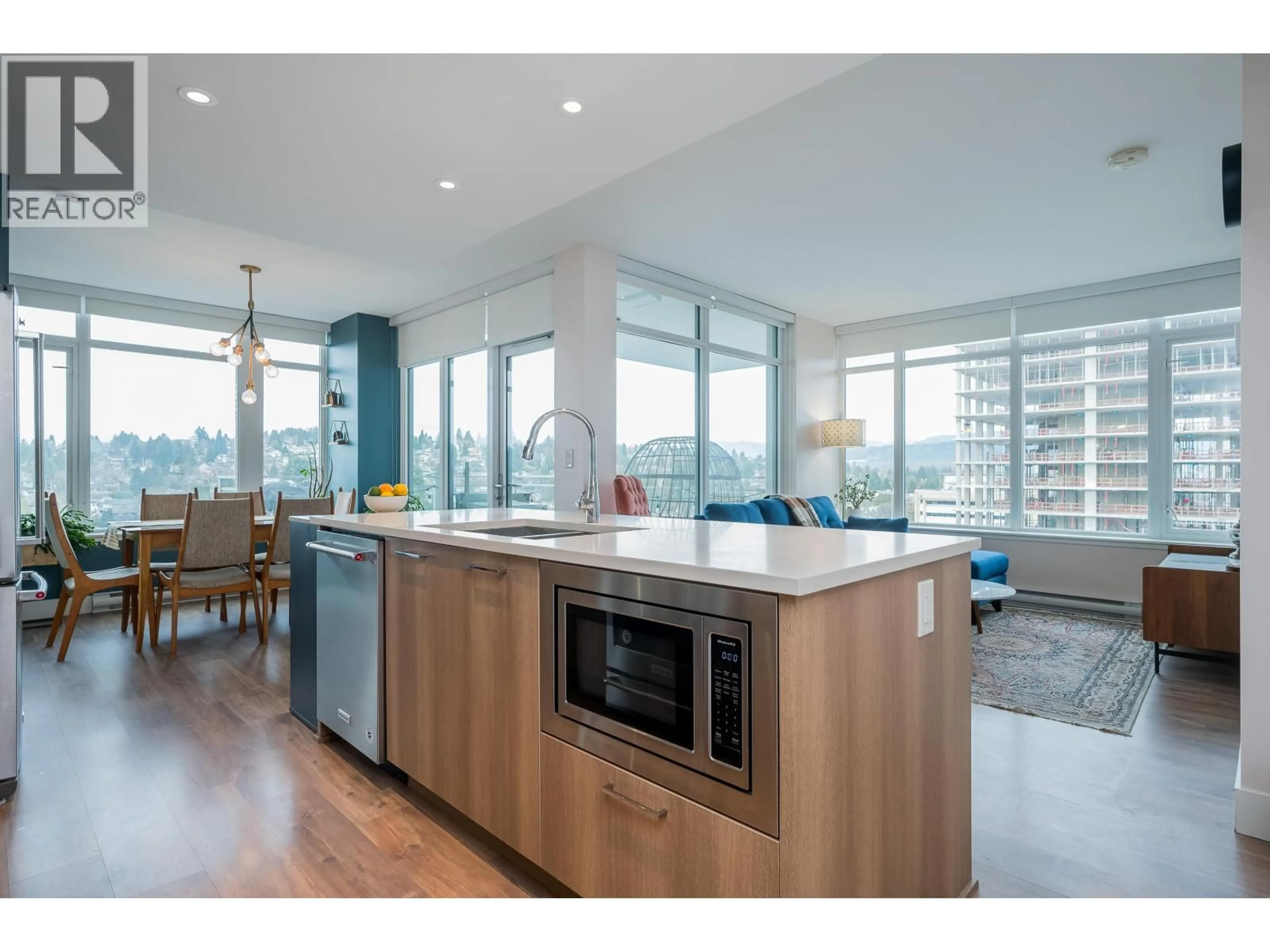 Open concept kitchen, unknown for 1804 - 258 NELSON'S COURT, New Westminster British Columbia V3L0J9