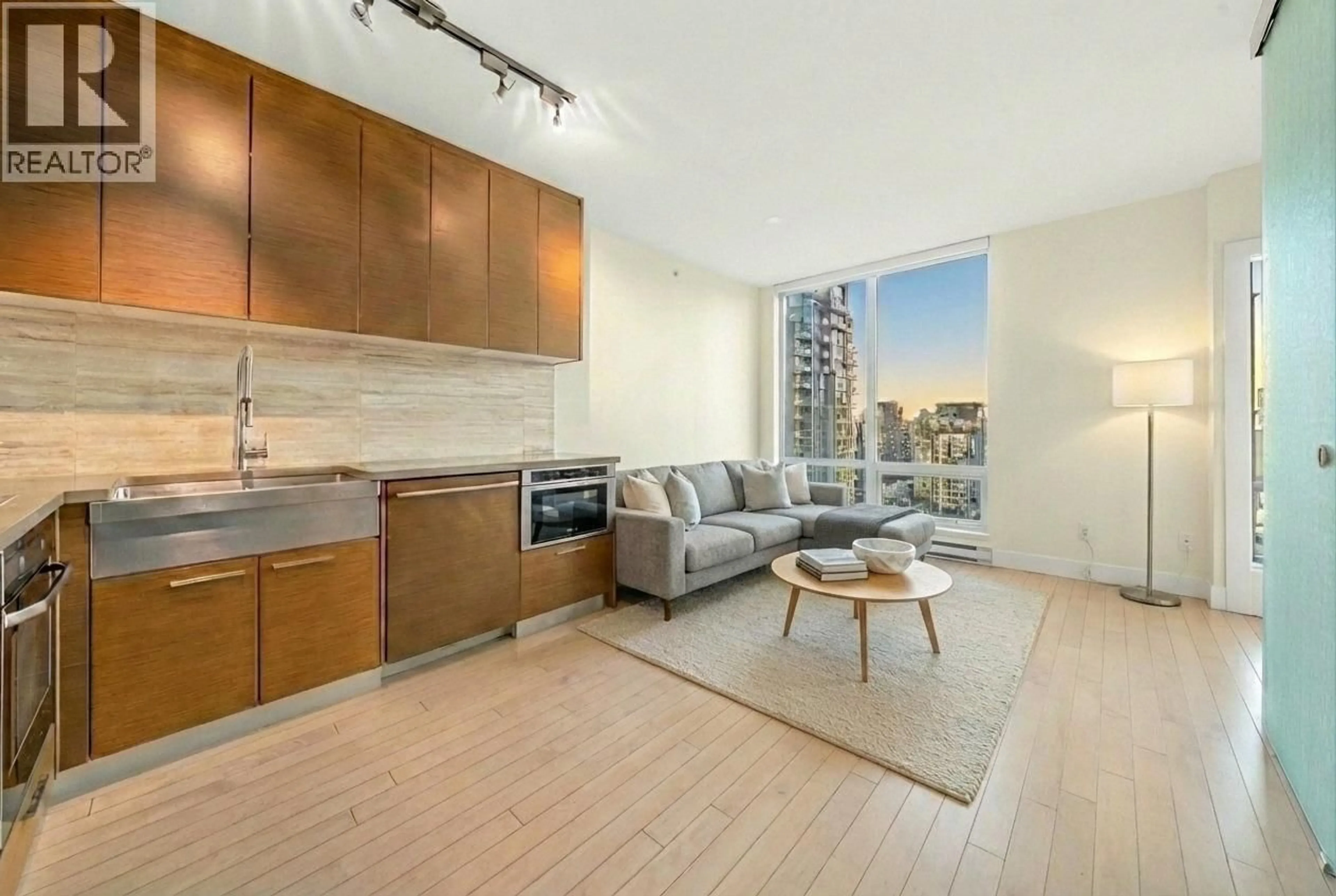 Living room with furniture, unknown for 2106 - 535 SMITHE STREET, Vancouver British Columbia V6B0H2