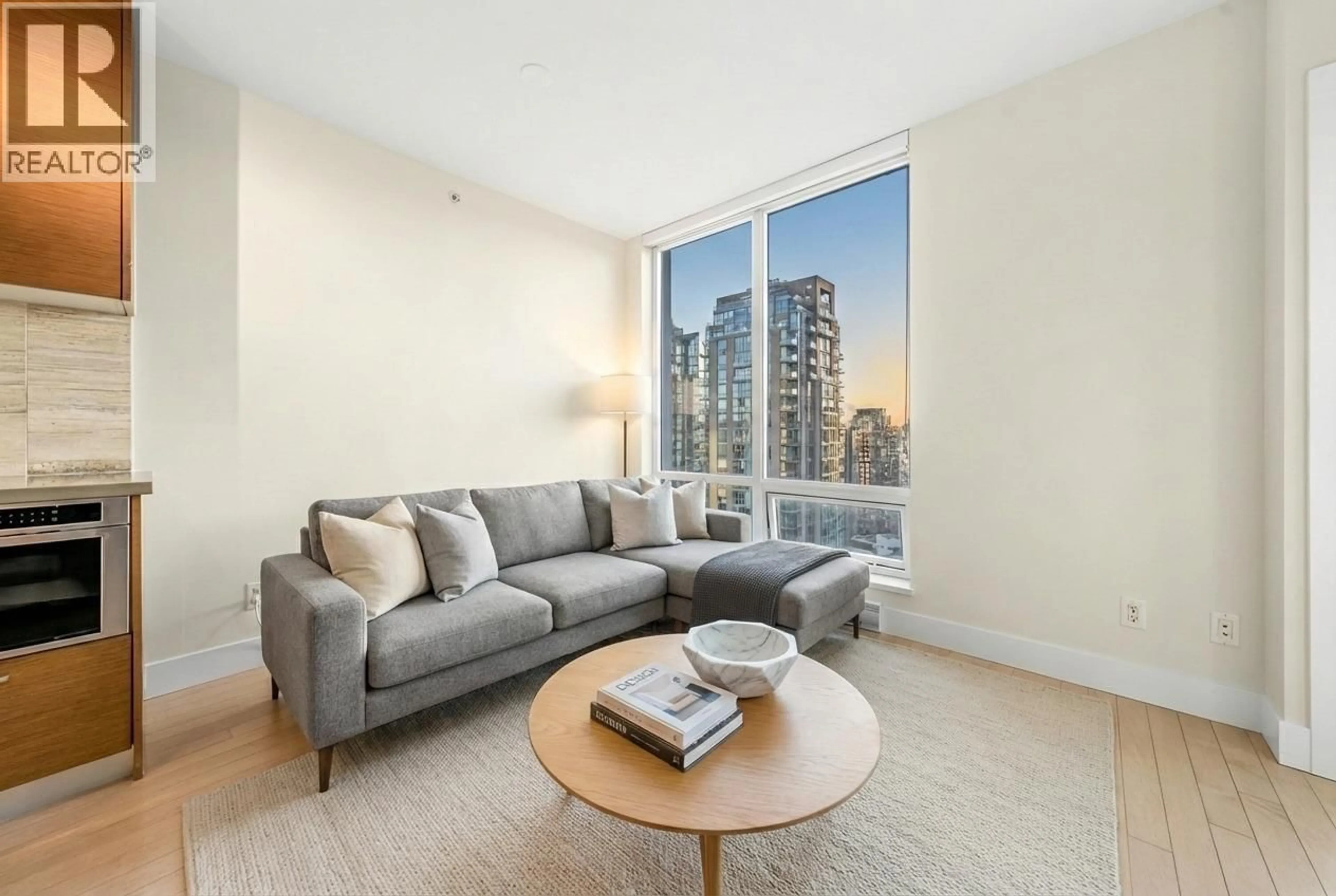 Living room with furniture, unknown for 2106 - 535 SMITHE STREET, Vancouver British Columbia V6B0H2