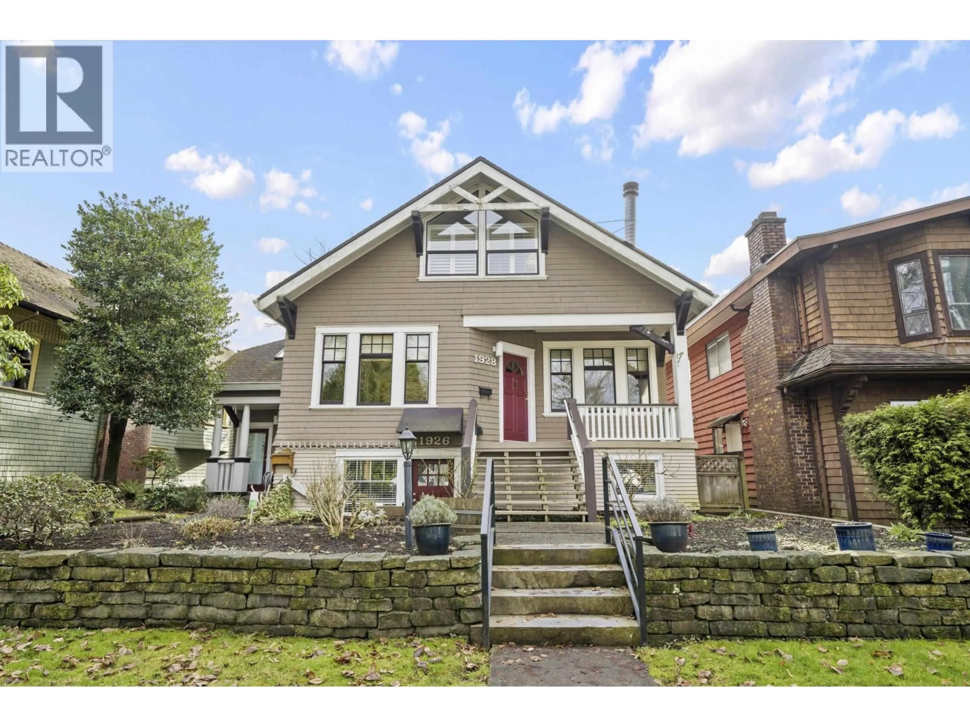 Home with brick exterior material, street for 1928 13TH AVENUE, Vancouver British Columbia V6J2H6