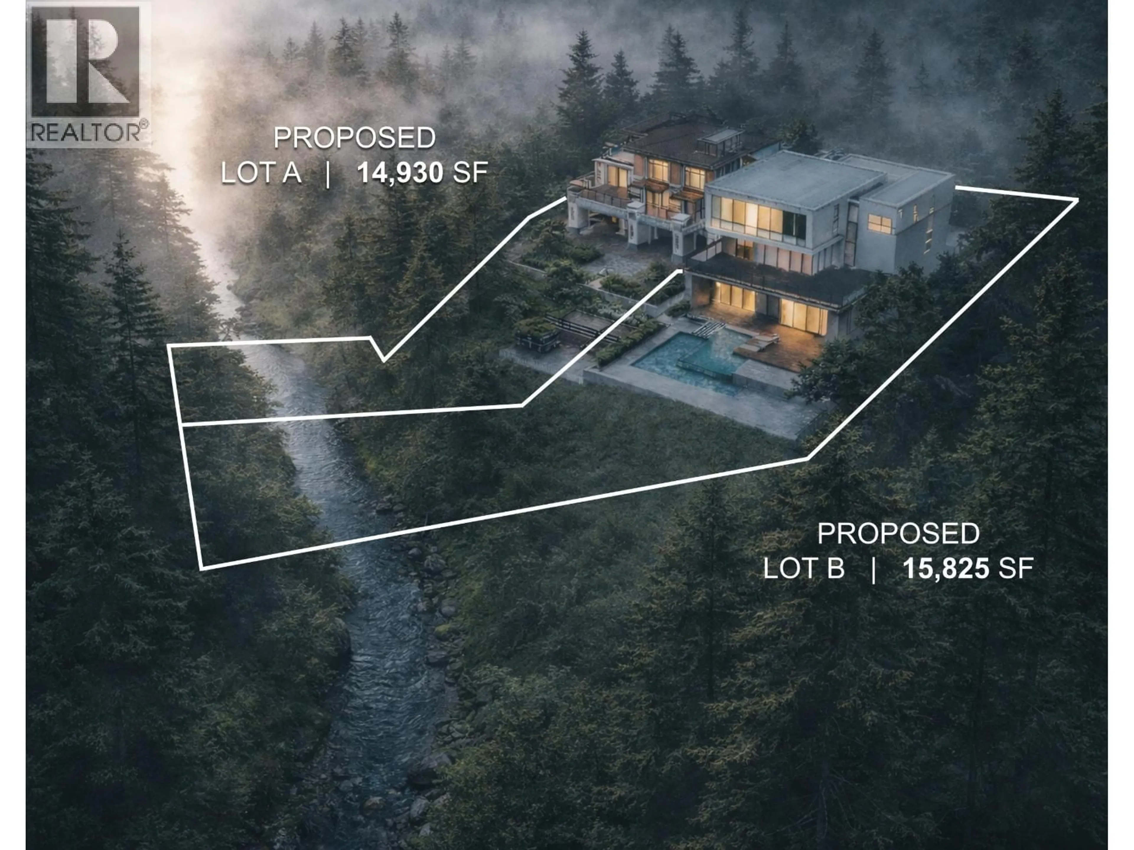 A pic from outside/outdoor area/front of a property/back of a property/a pic from drone, building for 430 MACBETH CRESCENT, West Vancouver British Columbia V7T1V7