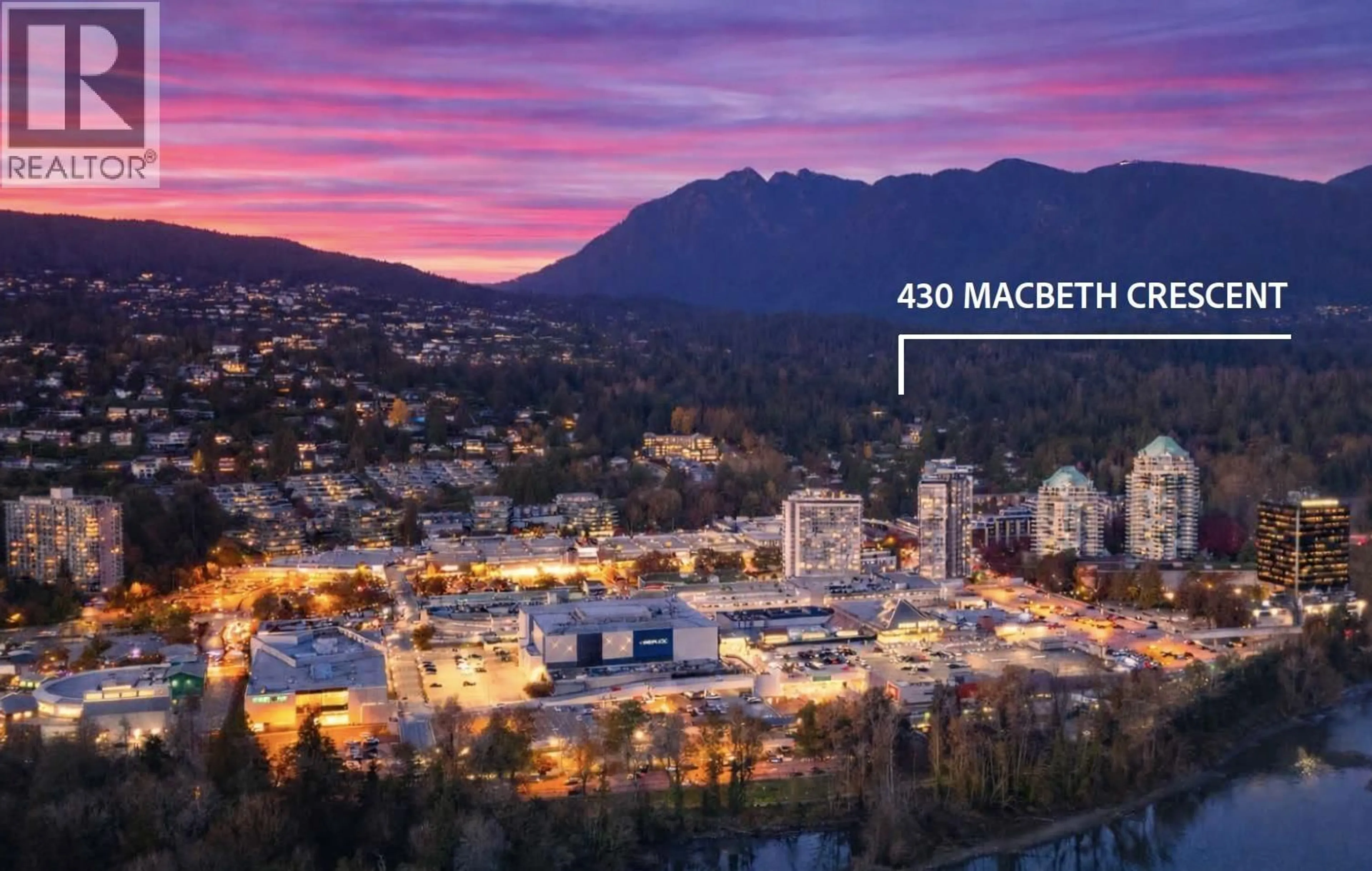 A pic from outside/outdoor area/front of a property/back of a property/a pic from drone, mountain view for 430 MACBETH CRESCENT, West Vancouver British Columbia V7T1V7