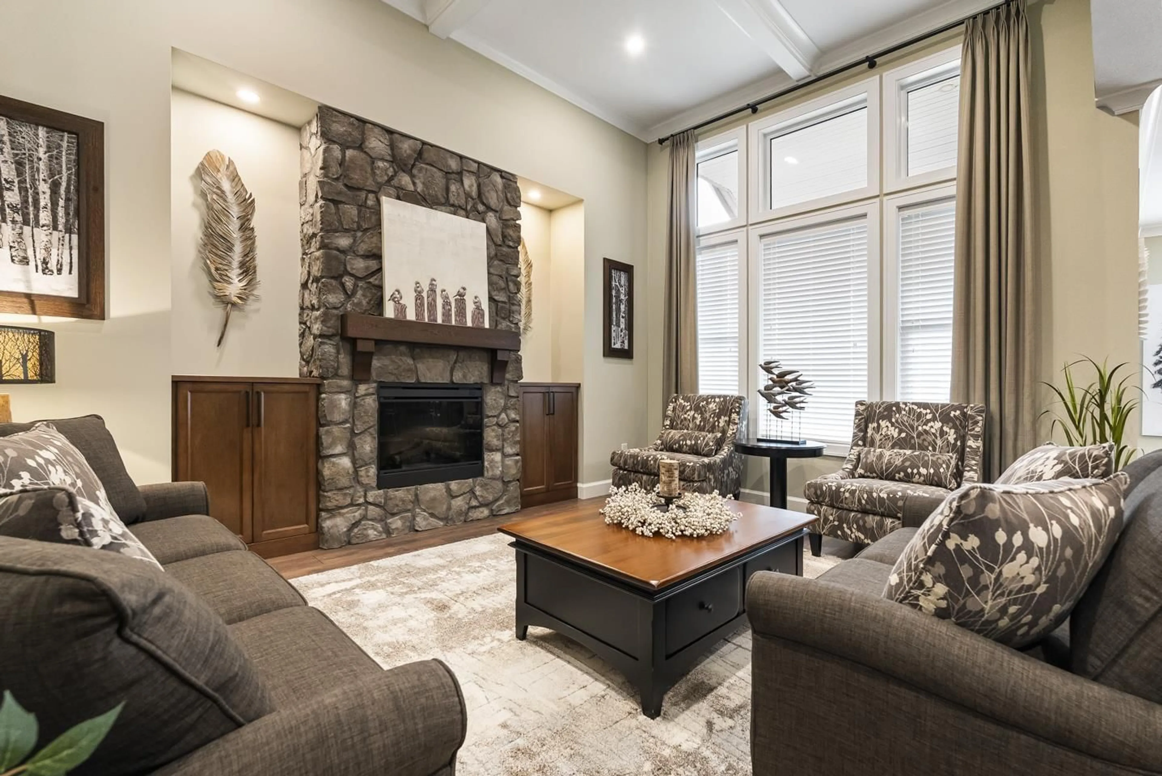 Living room with furniture, unknown for 1397 STROMDAHL PLACE, Agassiz British Columbia V0M1A1